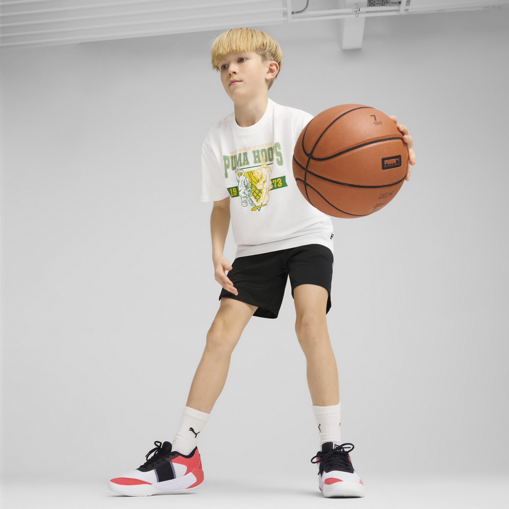 PUMA Sporthose »Shot Blocker Basketballshorts Jungen«