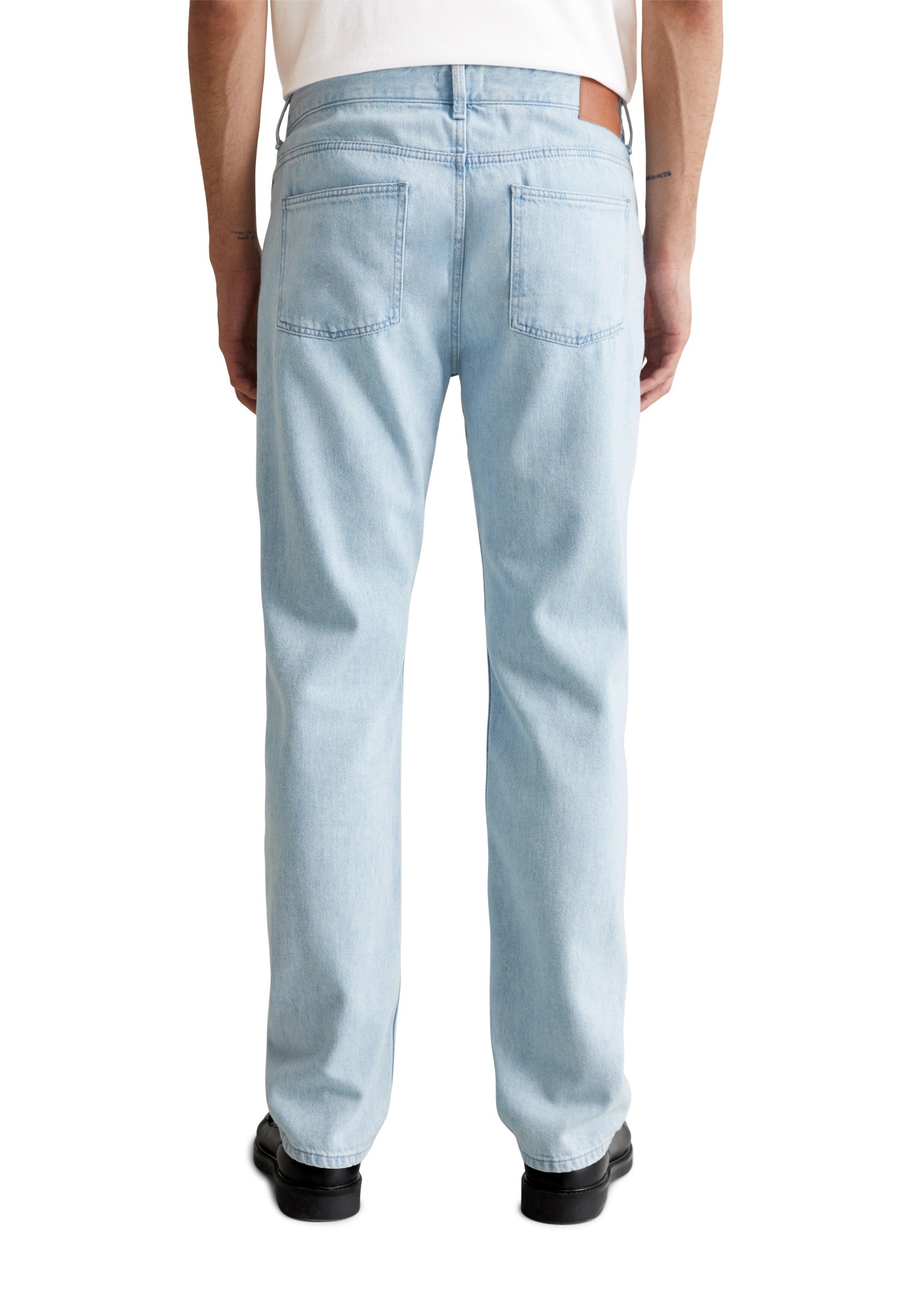 Marc O'Polo DENIM Straight-Jeans »made with Orange Fiber«