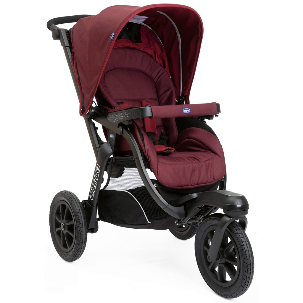 Chicco Kombi-Kinderwagen »Trio-System Activ3 Top, Burgund«, 15 kg