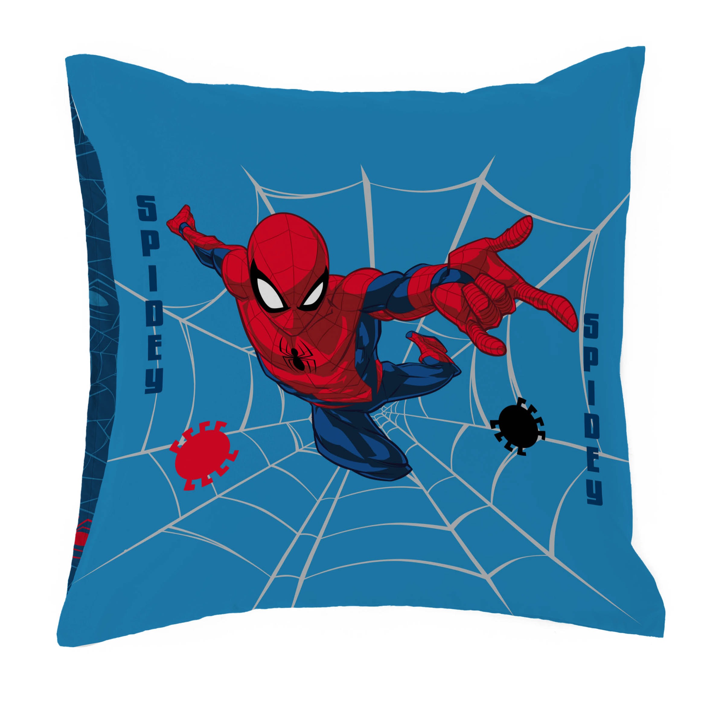 MARVEL Kinderbettwäsche »Marvel Spiderman Bettbezug-Set 135x200 cm + Kissenbezug 80x80 cm« 2 tlg. tlg. 100 % Baumwolle, maschinenwaschbar, wendbar