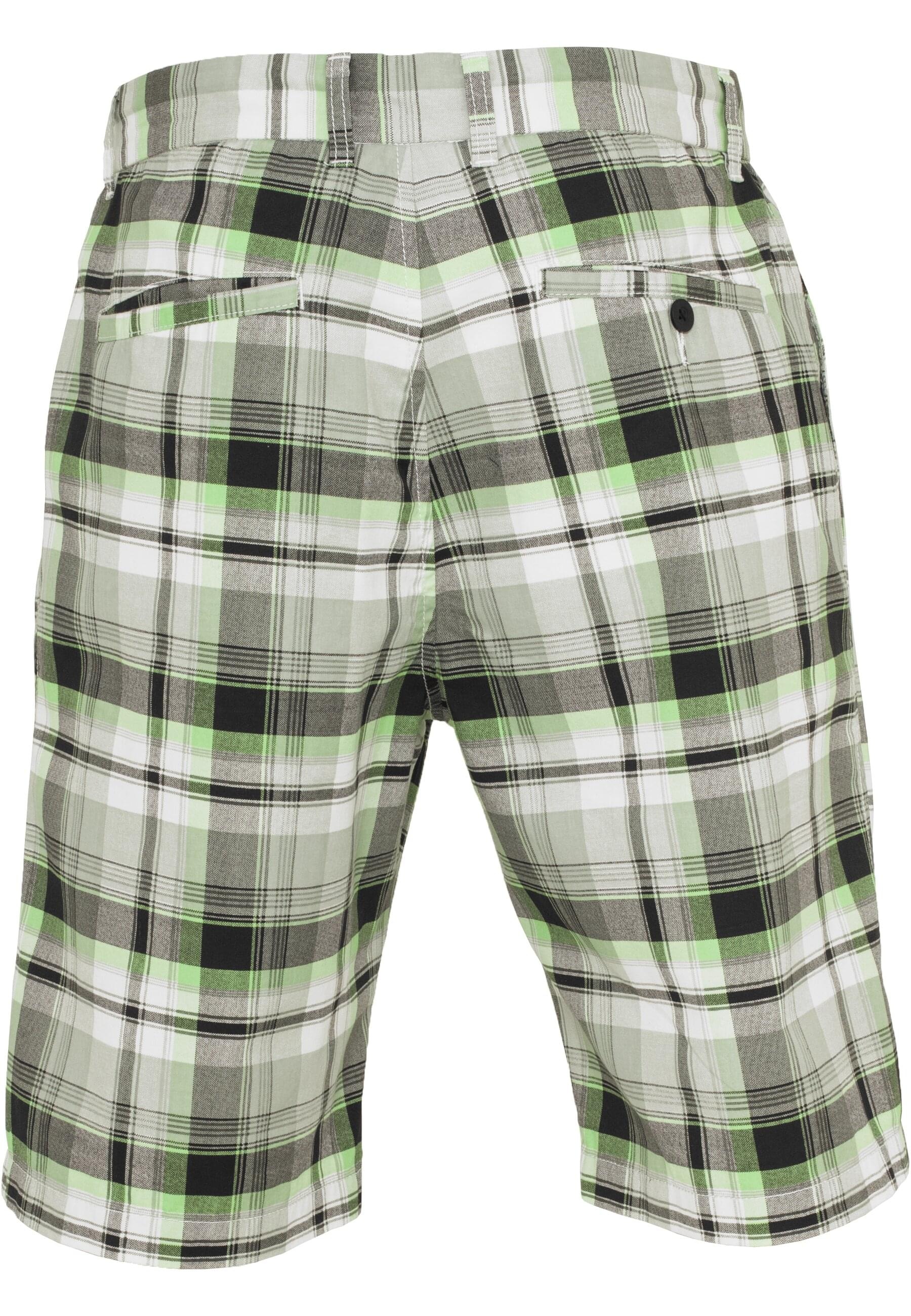 URBAN CLASSICS Stoffhose »Urban Classics Herren Big Checked Shorts«, (1 tlg.)