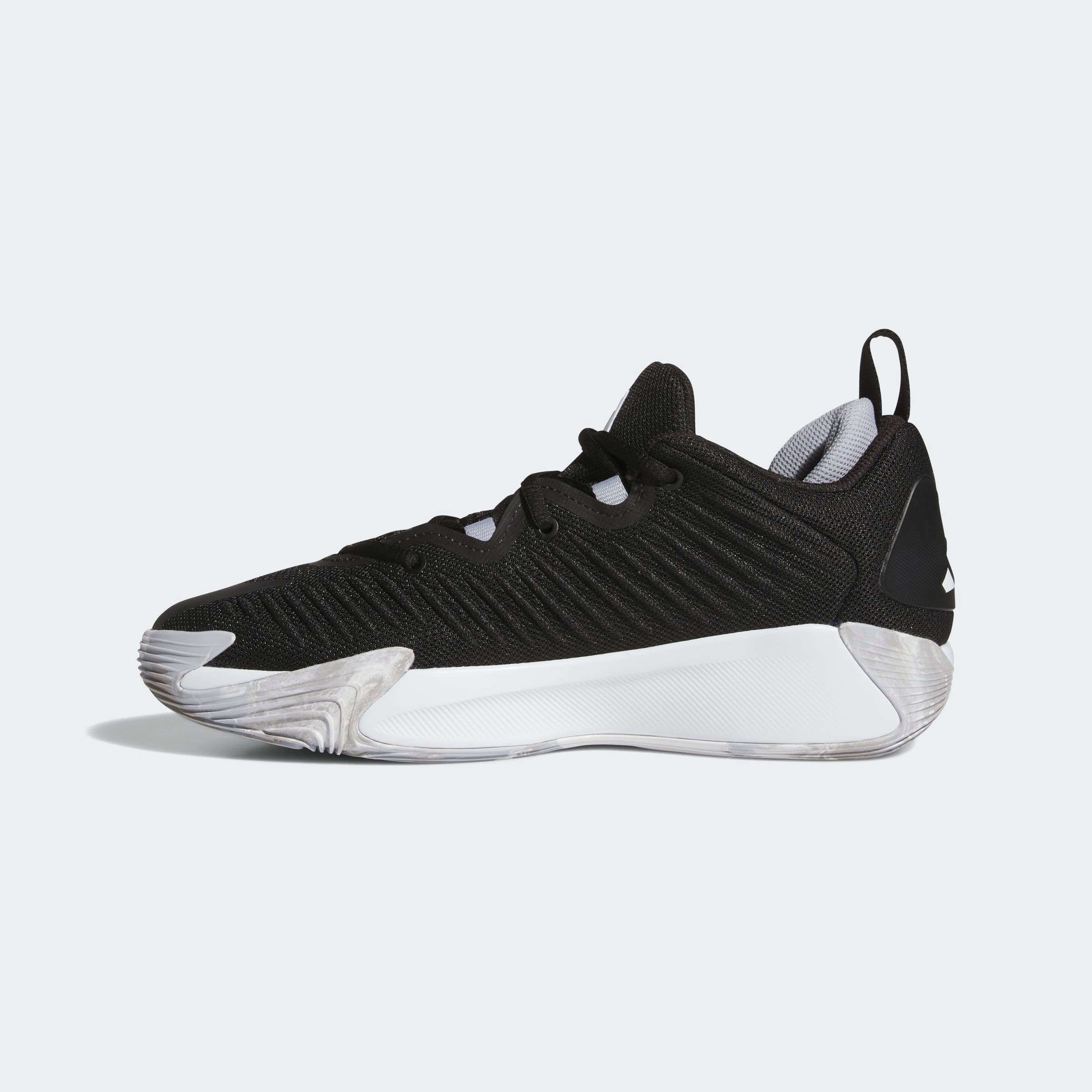 Basketballschuh ADIDAS PERFORMANCE "ADIDAS INITIATION", Herren, Gr. 48, core schwarz, halo silber, ftwr weiß, Textil, Schuhe 2
