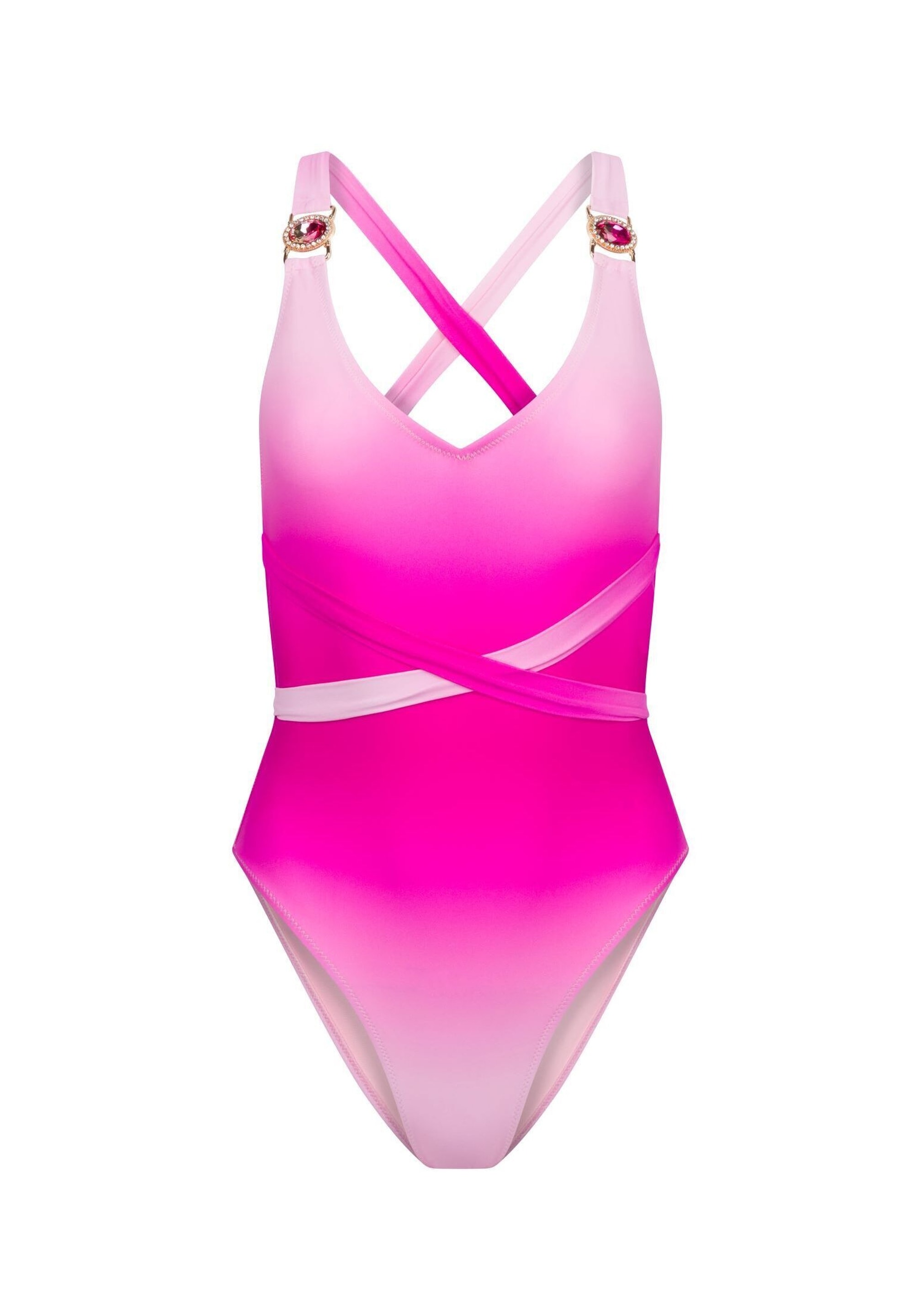 Moda Minx Badeanzug "Club Tropicana" 1 Stk. mit stilvollem Steinbesatz