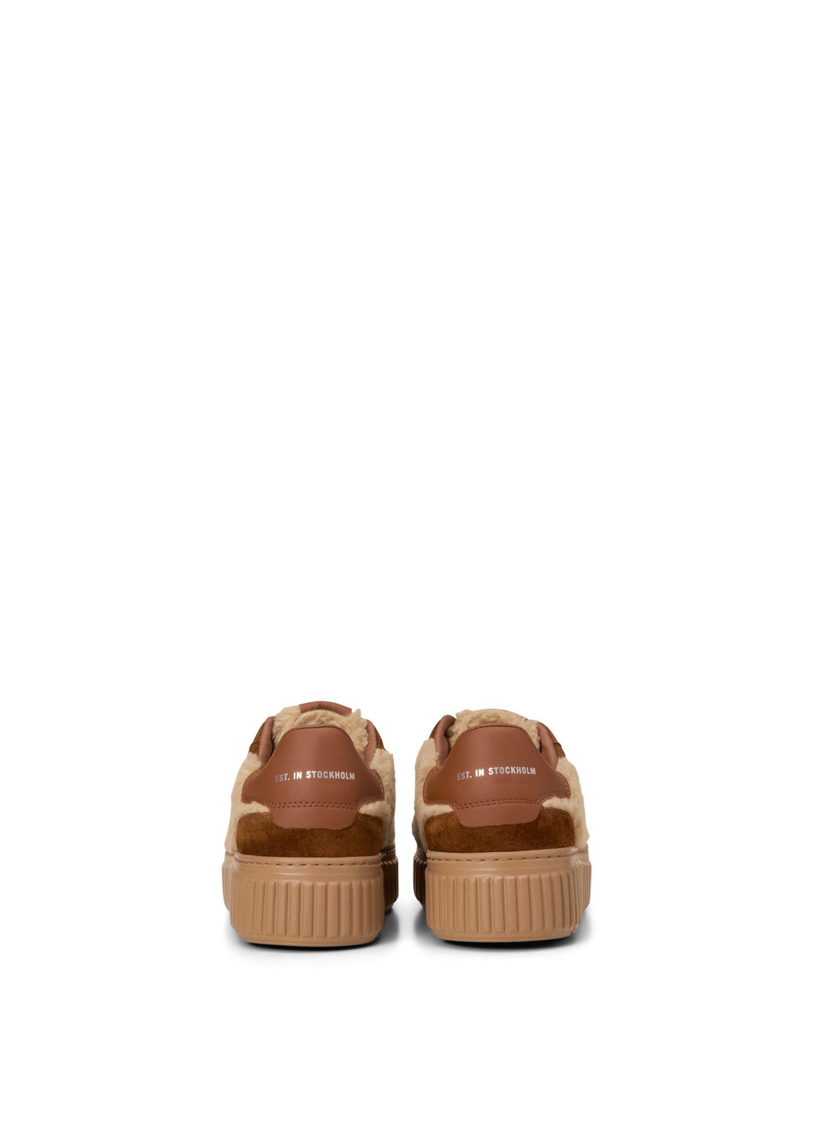 Marc O'Polo Sneaker »aus Teddyfell mit Echtleder-Details«