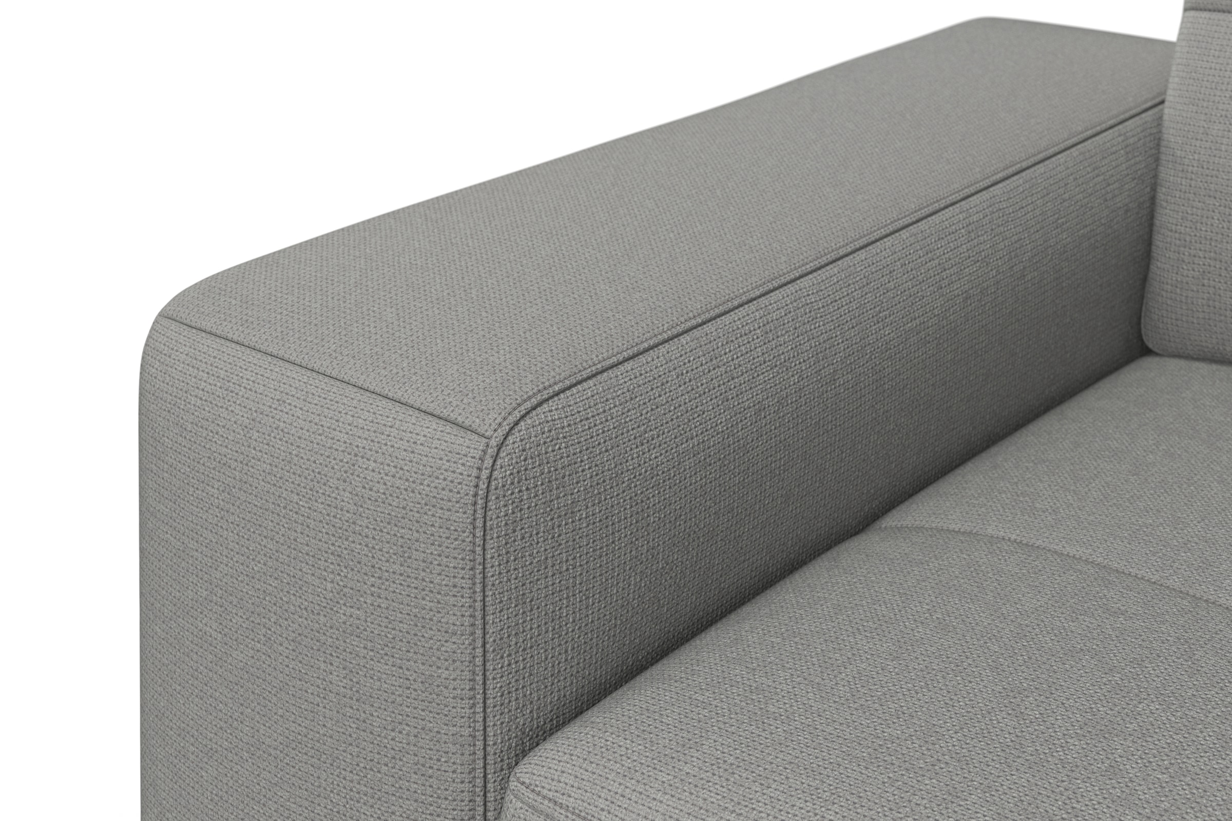 sit&more Ecksofa »Baviene L-Form«, inklusive Sitztiefenverstellung und Federkern, wahlweise Bettfunktion