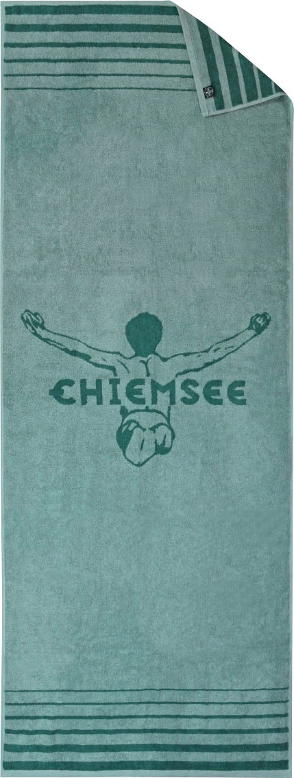 Neue Ankunft Chiemsee Saunatuch »Miami«, (1 BAUR St.), Rechnung Logo Chiemsee auf 