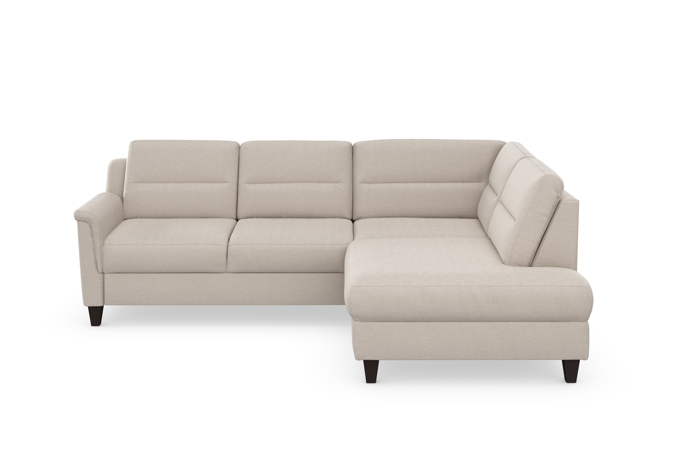 sit&more Ecksofa »Farö L-Form« inklusive Federkern, wahlweise mit Bettfunktion und Bettkasten