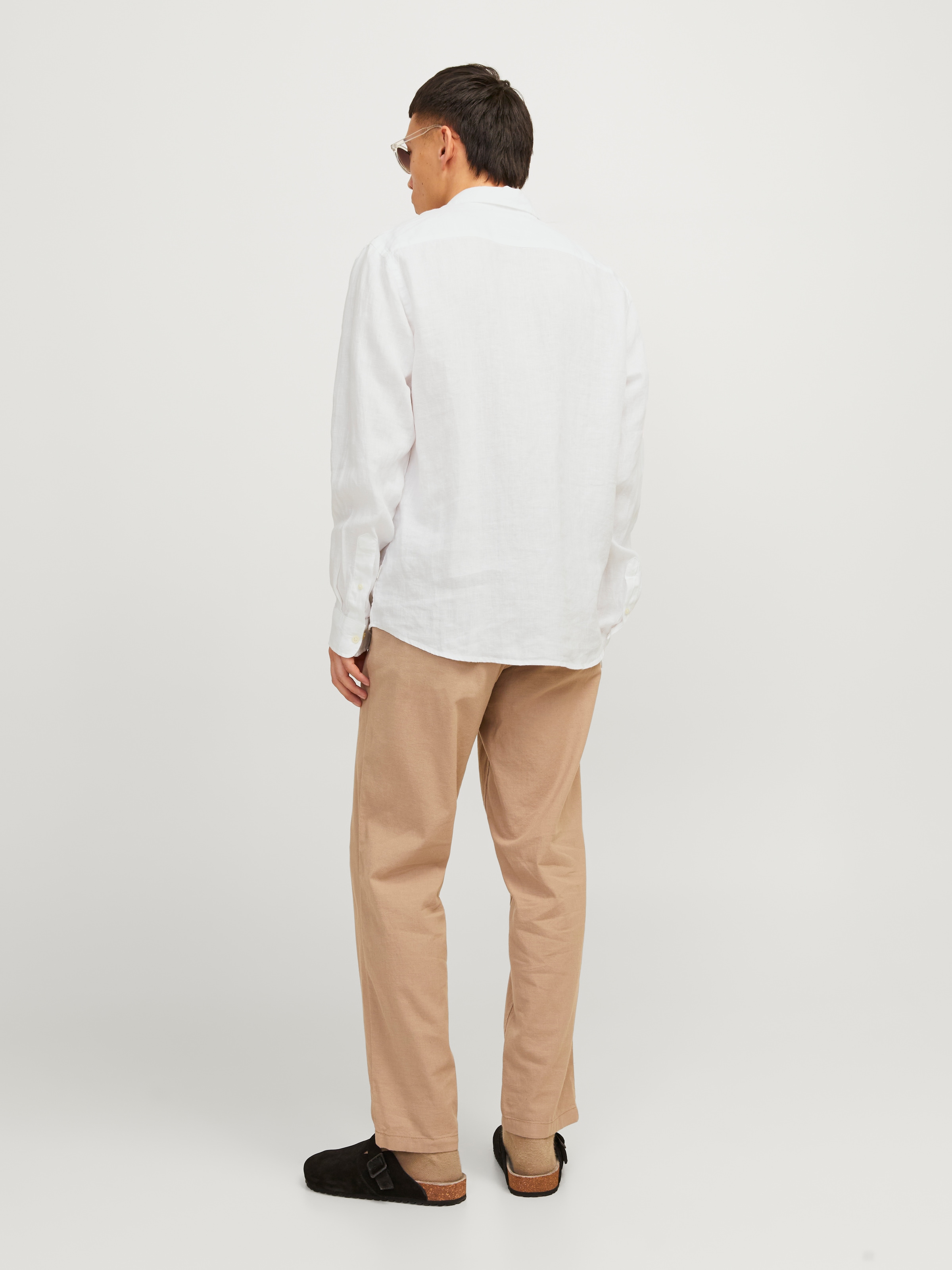 Jack & Jones Langarmhemd »JPRCCLAWRENCE LINEN L/S SHIRT SN«