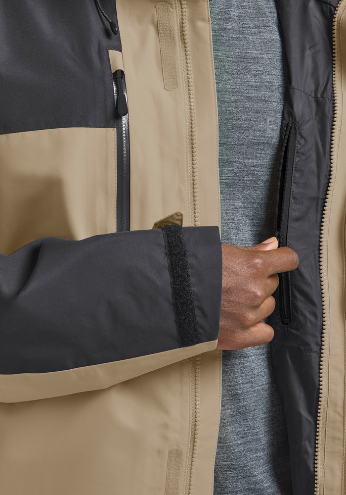 Jack Wolfskin Funktionsjacke "JASPER 2L JKT M" mit Kapuze günstig online kaufen