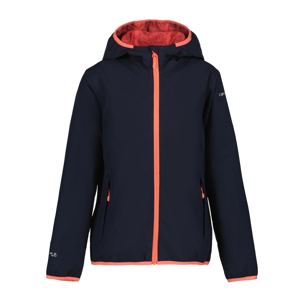 Icepeak Funktionsjacke »M SOFTSHELLJACKE KALKASKA«, mit Kapuze