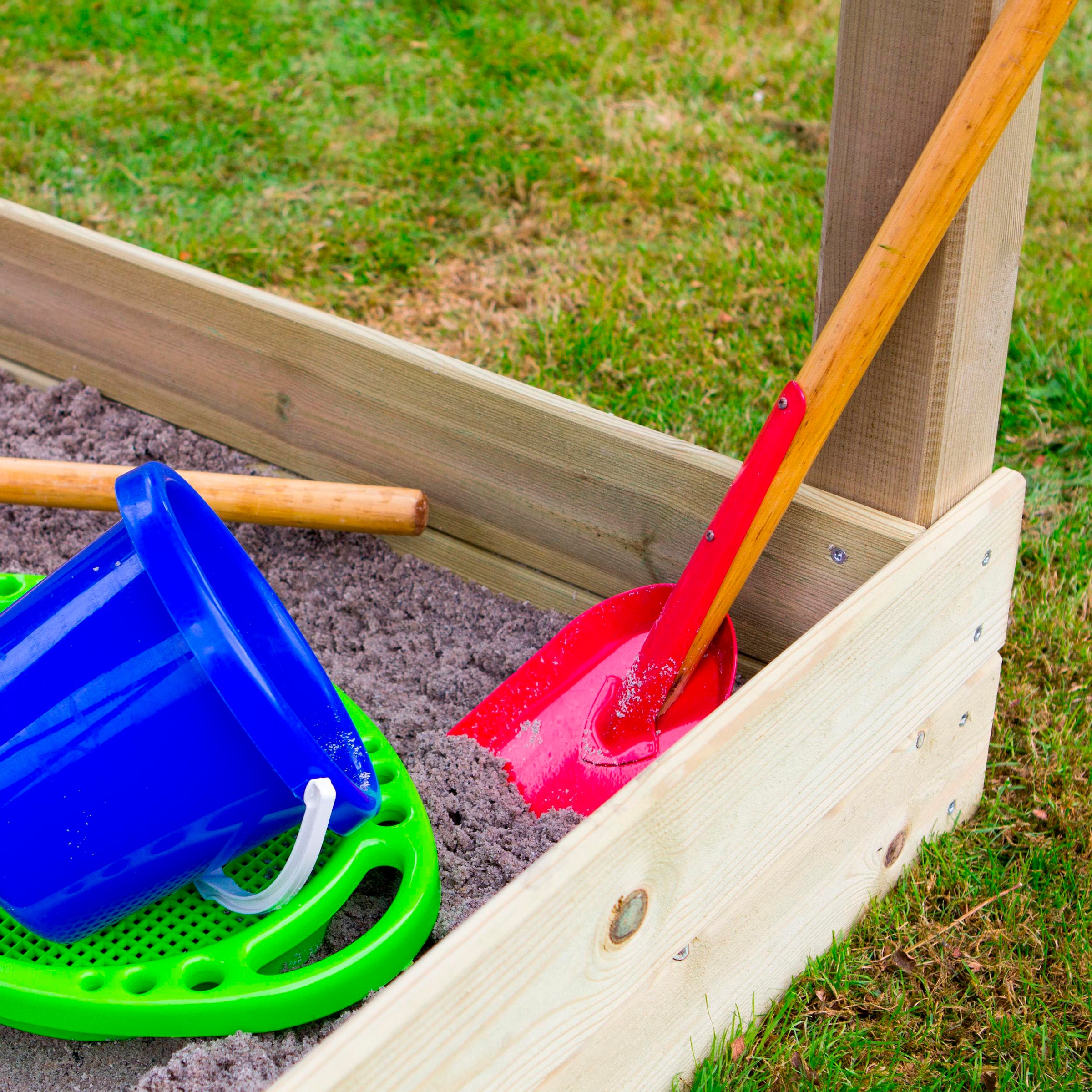 PLUS Spielturm »Play inkl. grau-schwarzer Rutsche«, Made in Europe