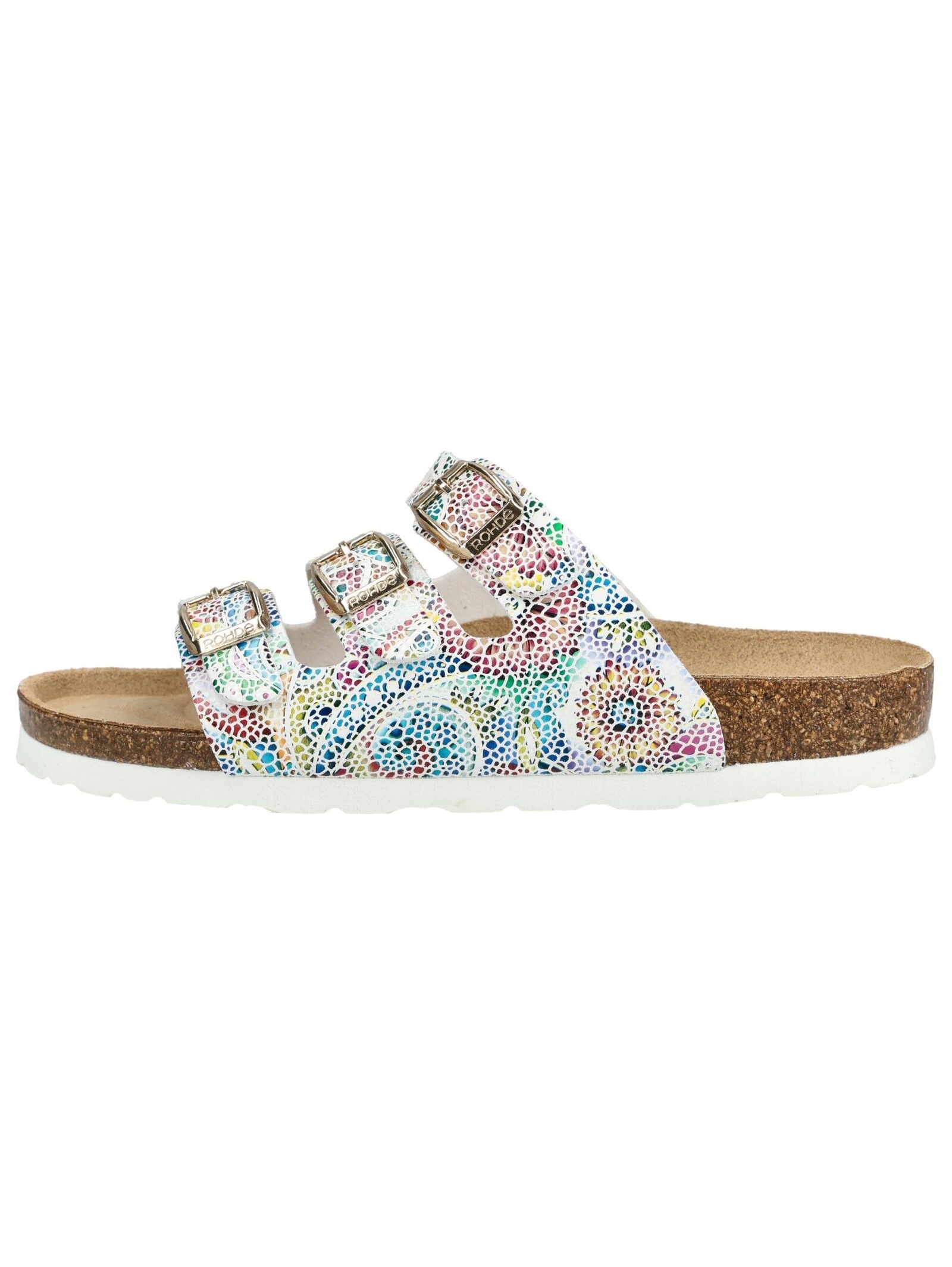 Rohde Pantolette "Rohde Pantoletten Veloursleder" günstig online kaufen