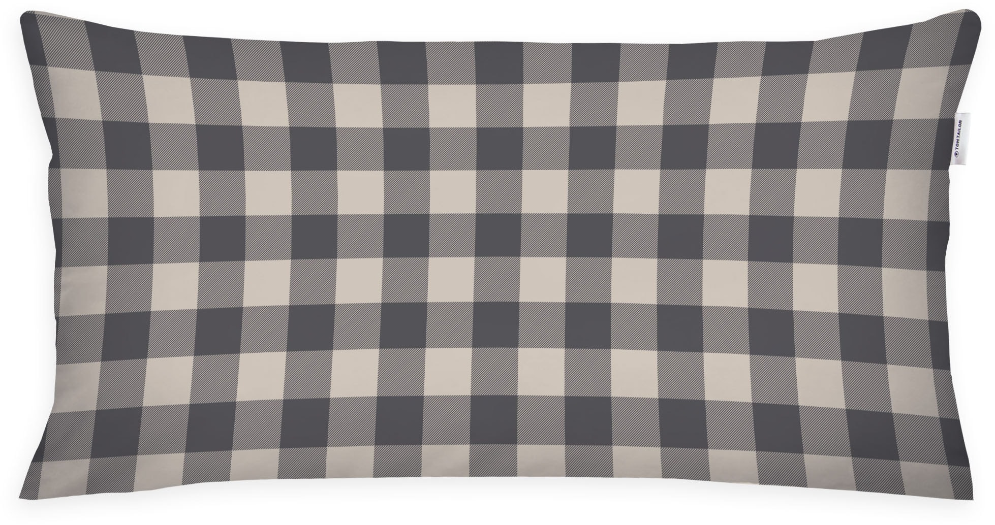 TOM TAILOR HOME Kissenbezüge »new bedroom, Classic Check, 40x40cm oder 40x80cm«, (1 St.), Wendedesign mit Markenreißverschluss
