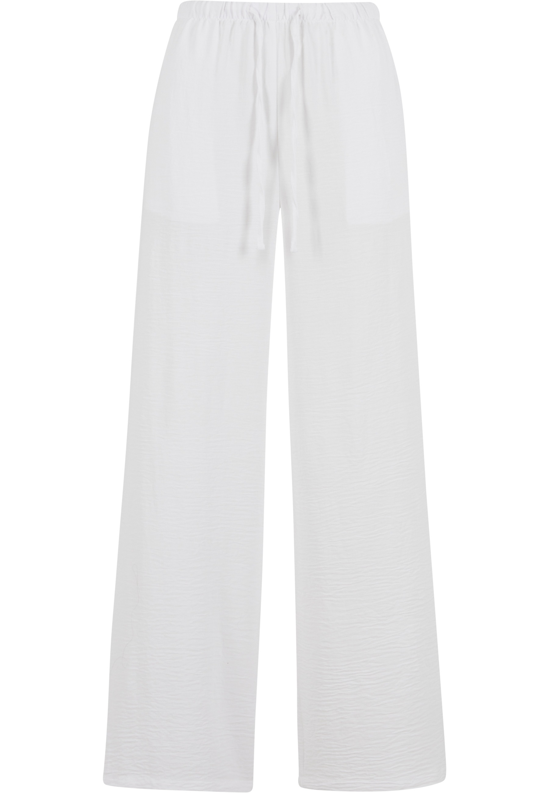 URBAN CLASSICS Stoffhose "Urban Classics Ladies Structured Wideleg Pants" günstig online kaufen