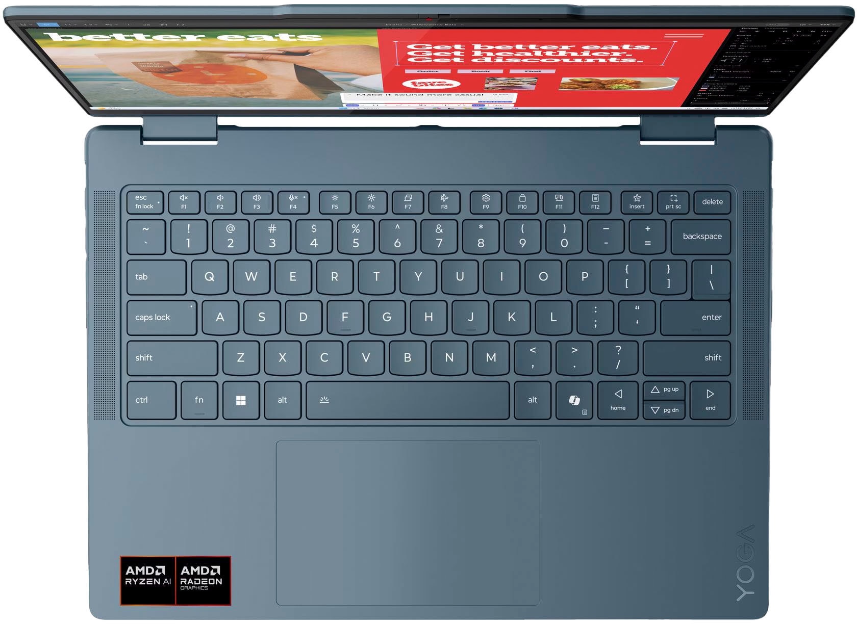 Lenovo Convertible Notebook »Yoga 7 2-in-1 14AKP10«, 35,56 cm, / 14 Zoll, AMD, Ryzen™ AI 5, Radeon 840M, 512 GB SSD