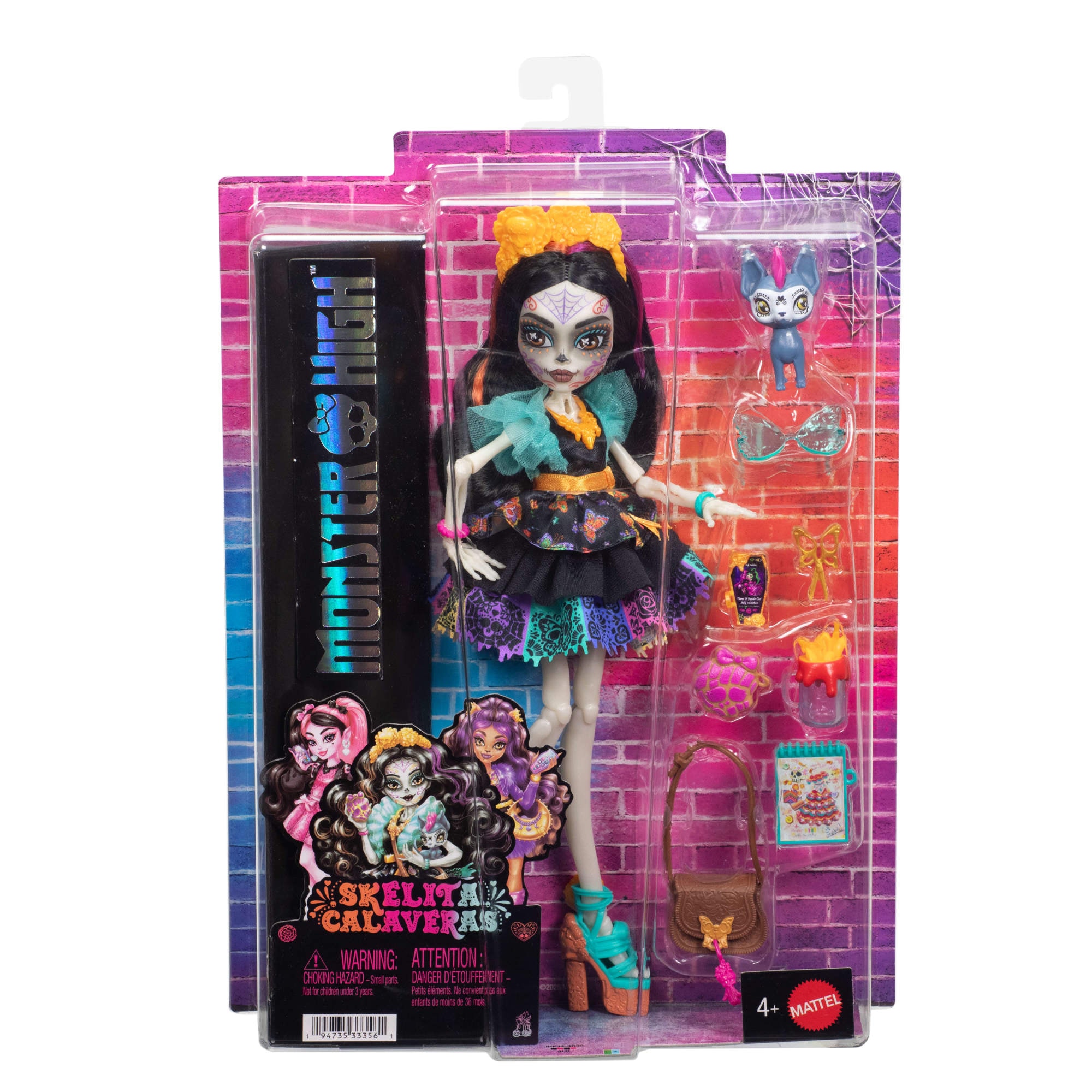 MonsterHigh™ Anziehpuppe »Monster High Skelita«