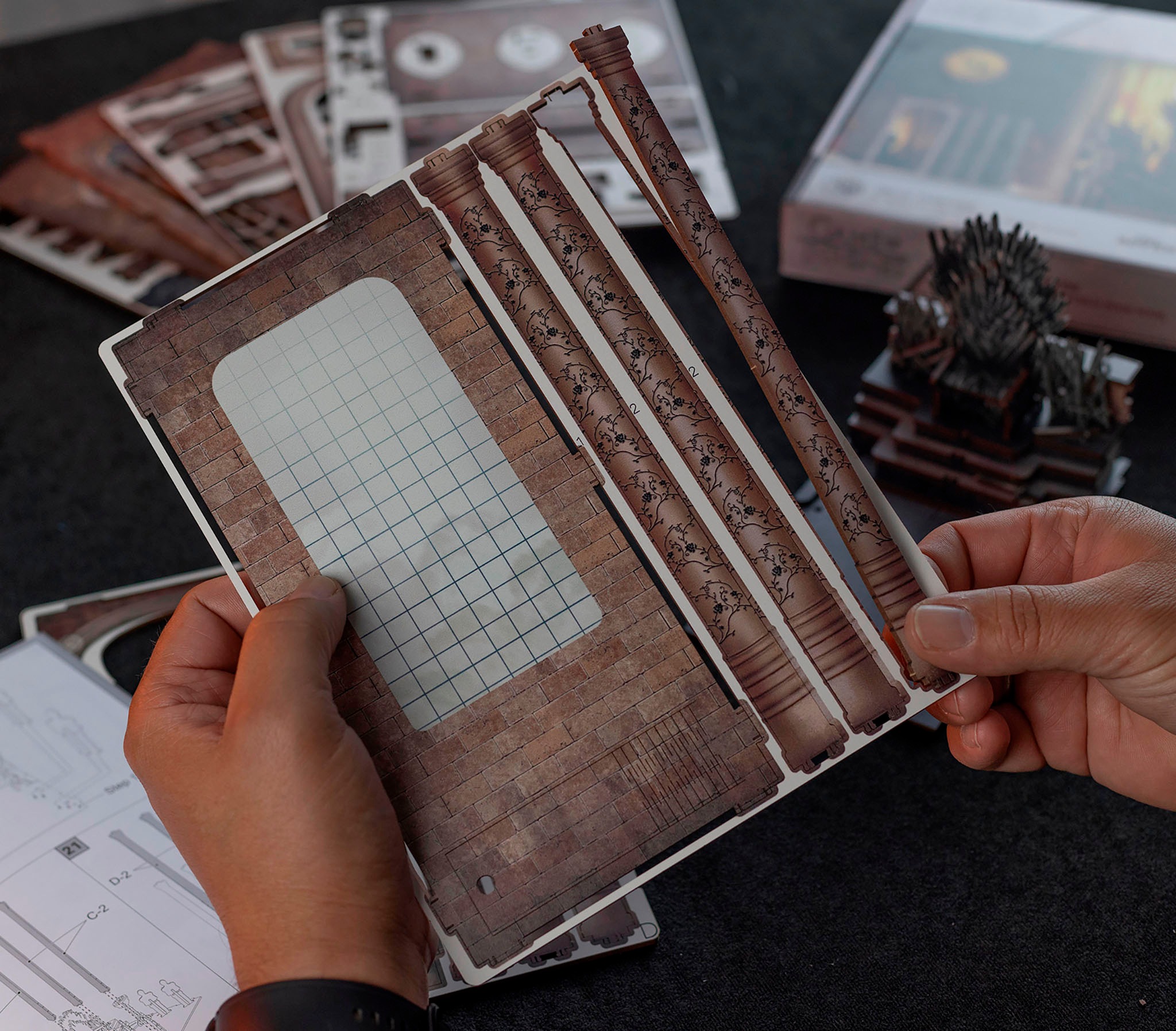 Revell® Modellbausatz »Revell Tiny Adventures, House of the Dragon, Iron Throne«