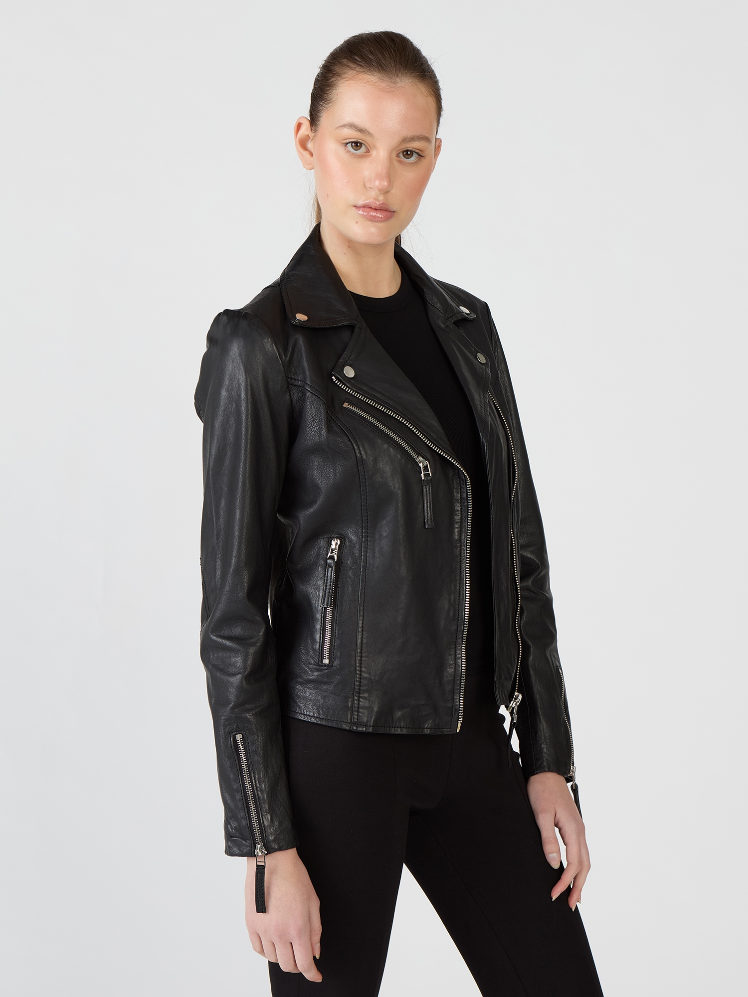 Maze Lederjacke »Amur«