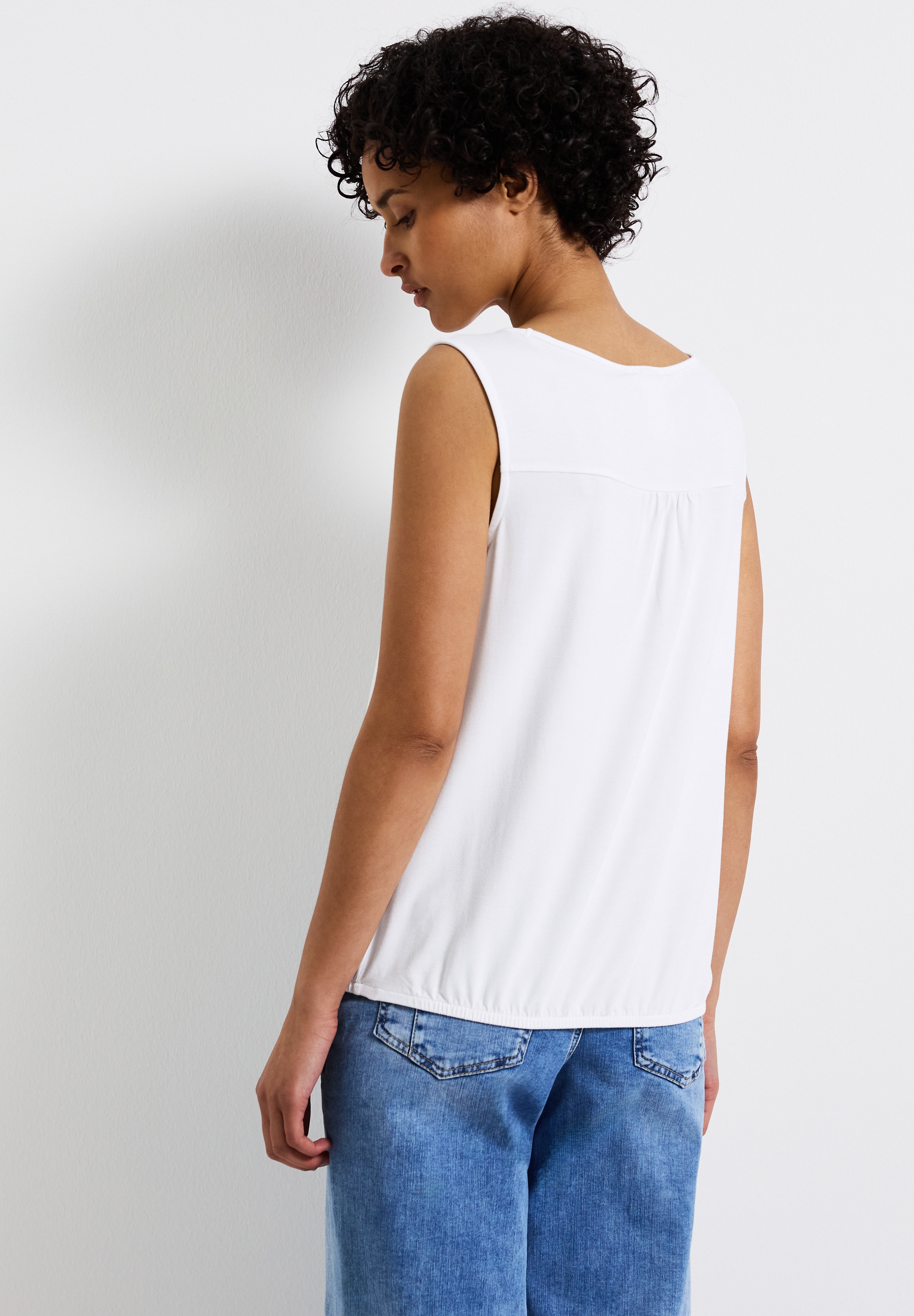 STREET ONE 2-in-1-Top, mit U-Boot-Ausschnitt