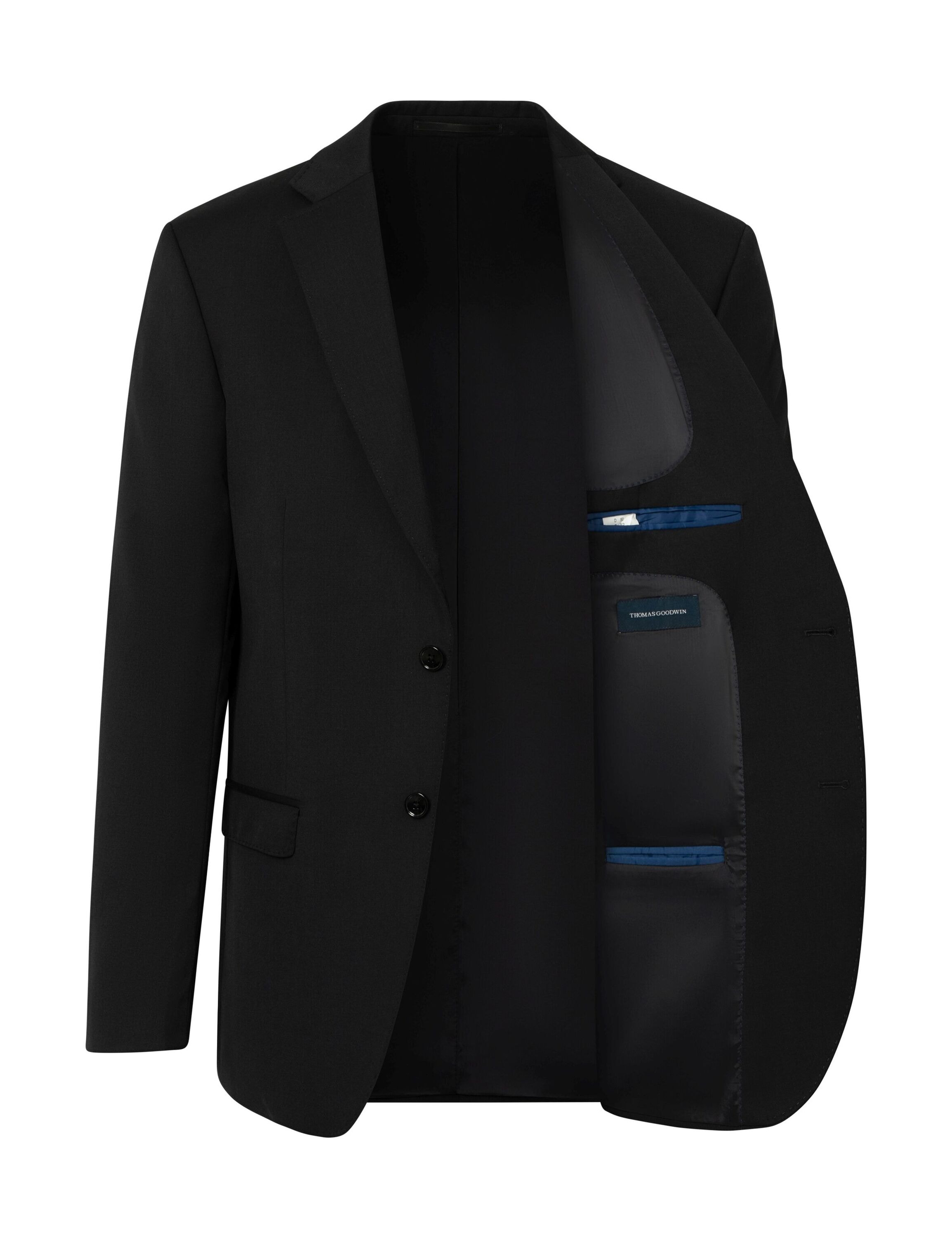 Thomas Goodwin Anzug »Anzug«, (2 tlg.), regular fit, im Modern-Fit, 10105-0-3379