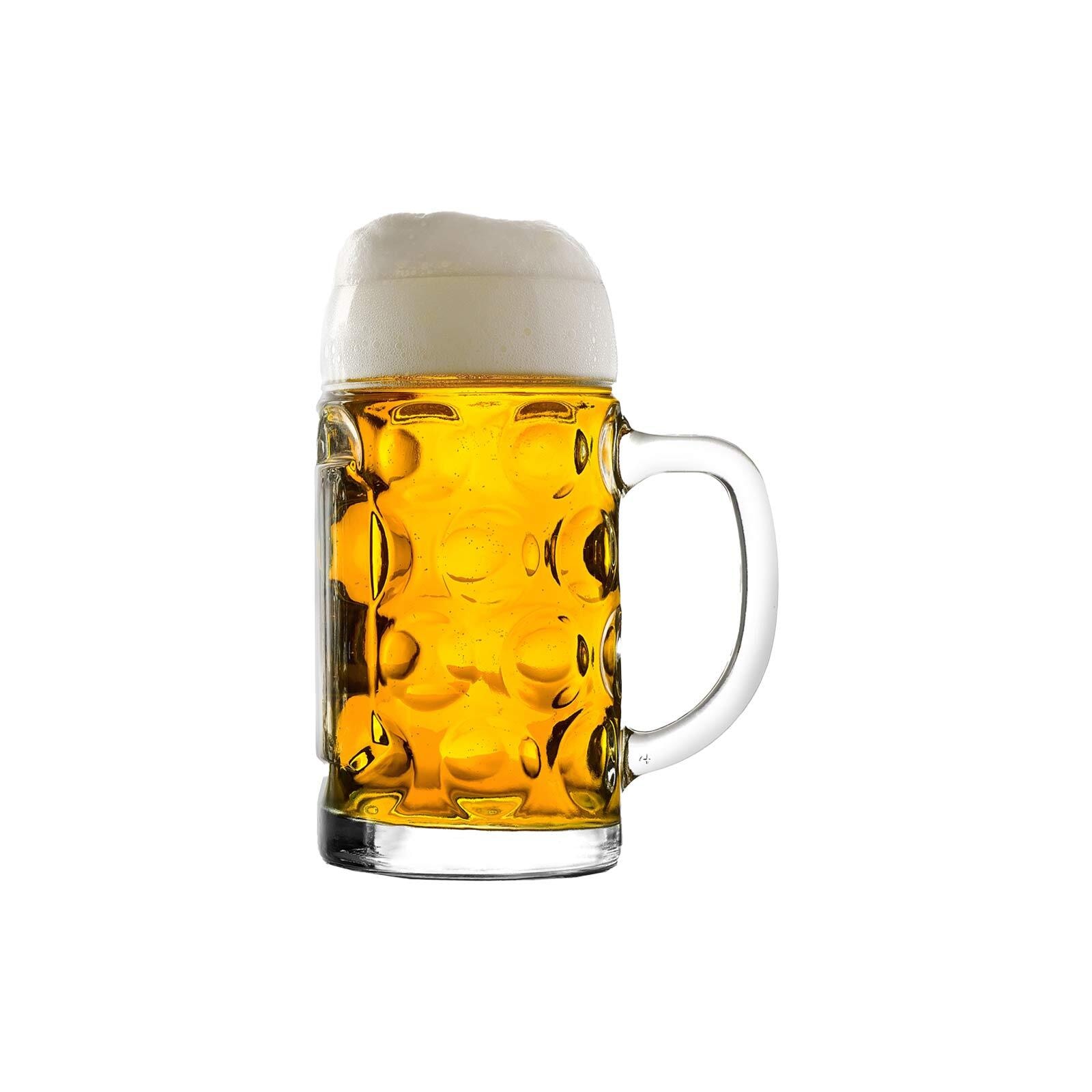 Stölzle Bierkrug »Bierkrüge Isar 500 ml 6er Set transparent«