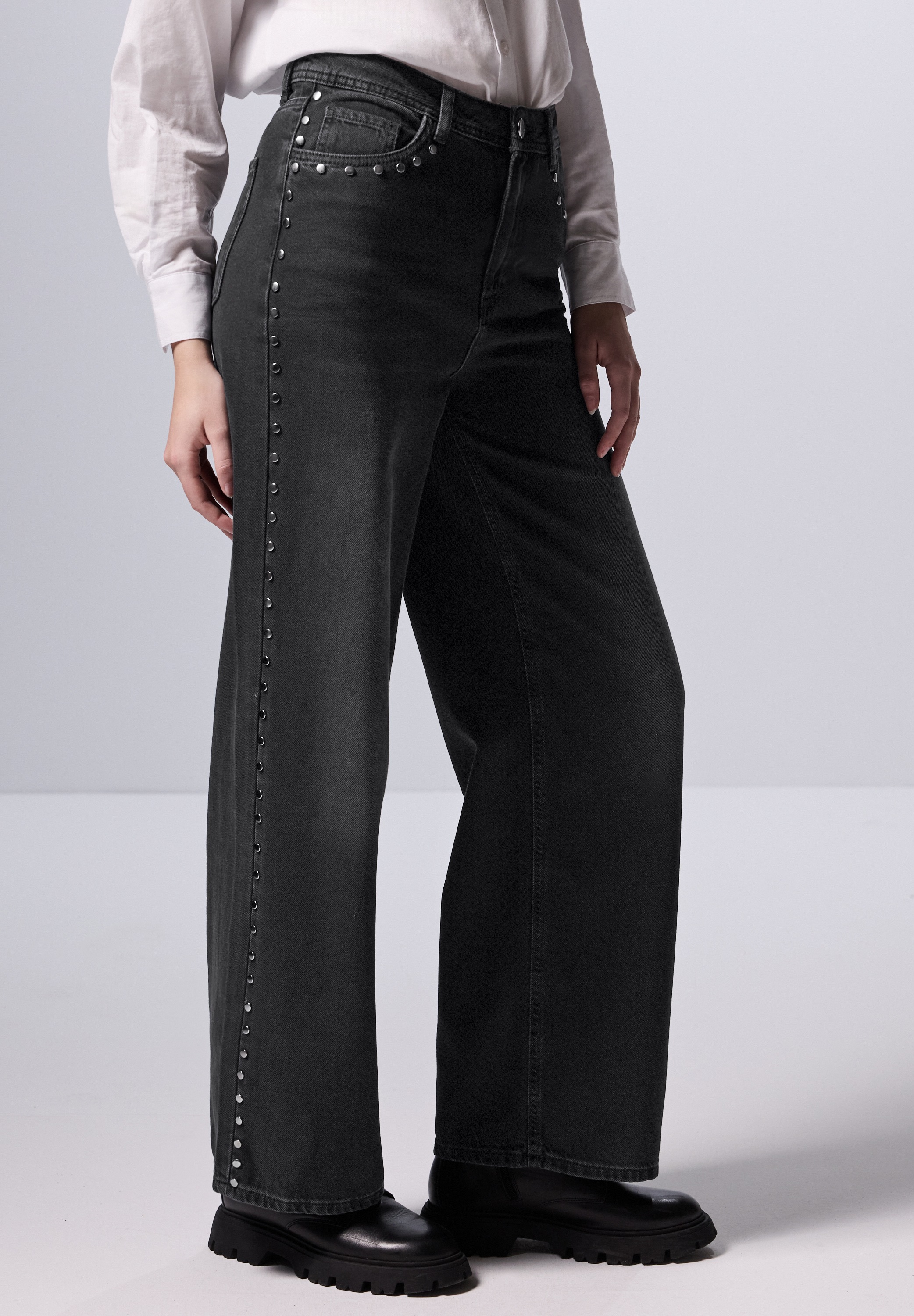 STREET ONE STUDIO Loose-fit-Jeans, im Loose Fit