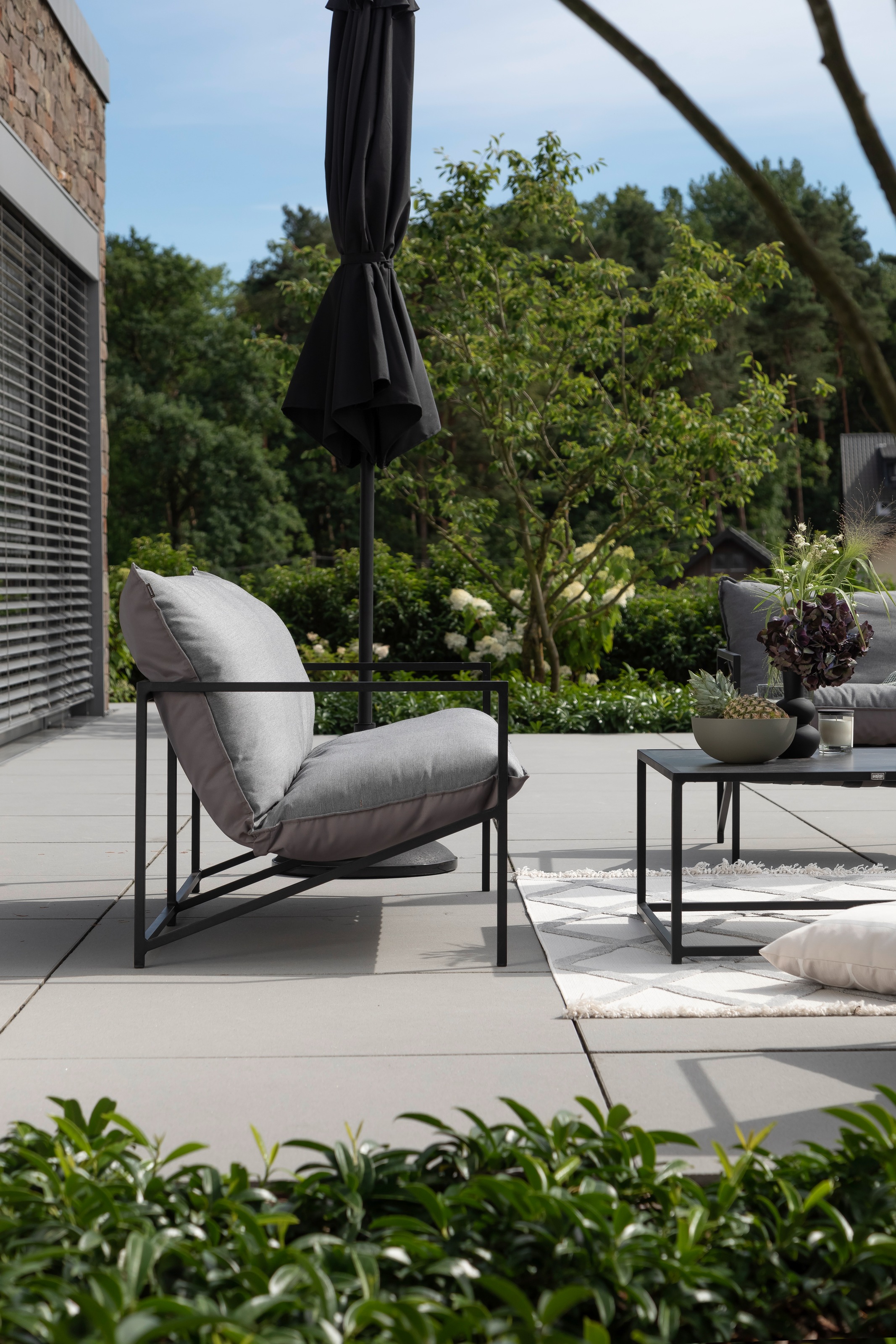 SCHÖNER WOHNEN-Kollektion Teppich »Summer 6352« rechteckig 6 mm Höhe In- und Outdoor geeignet, Hoch Tief Struktur, Robuster Teppich