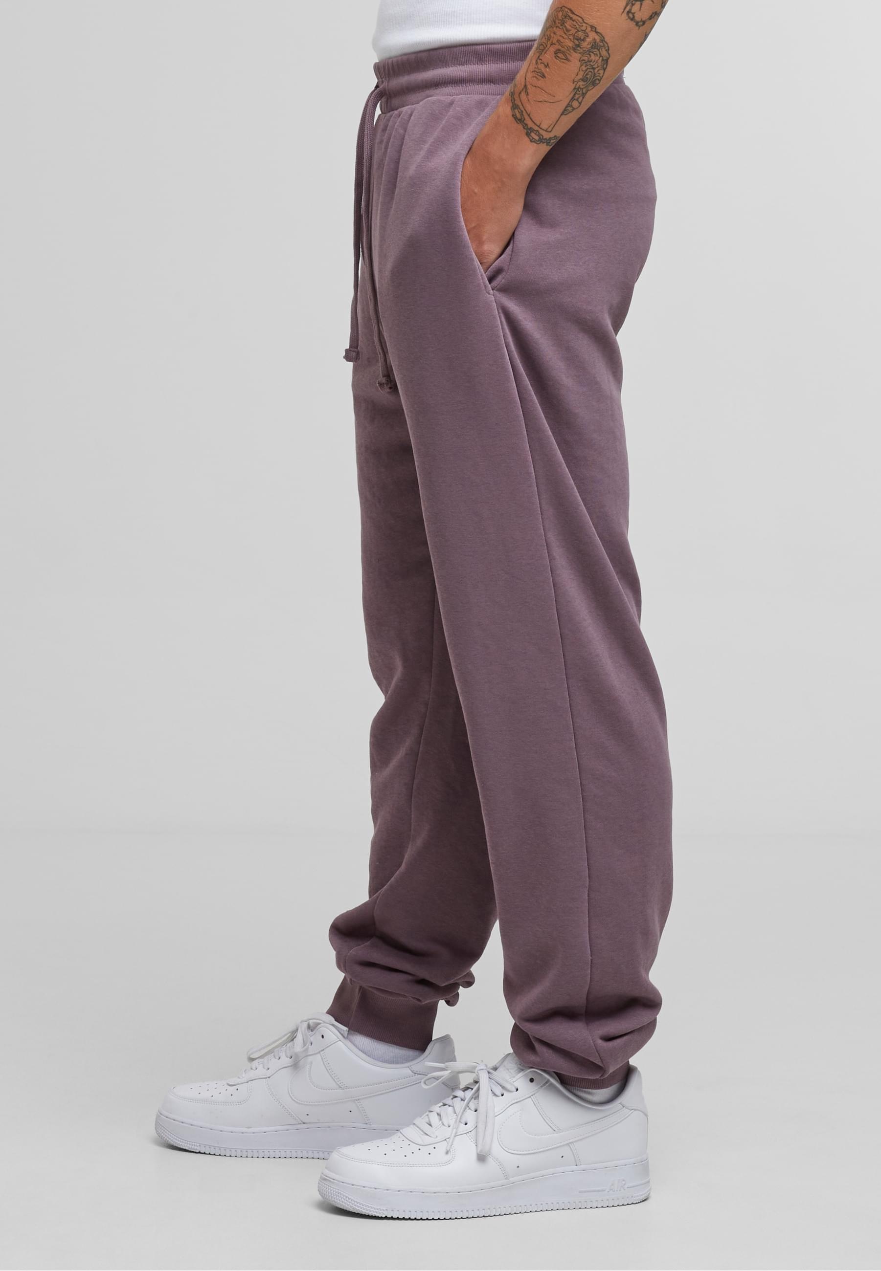 URBAN CLASSICS Stoffhose »Urban Classics Light Terry Basic Sweatpants«, (1 tlg.)