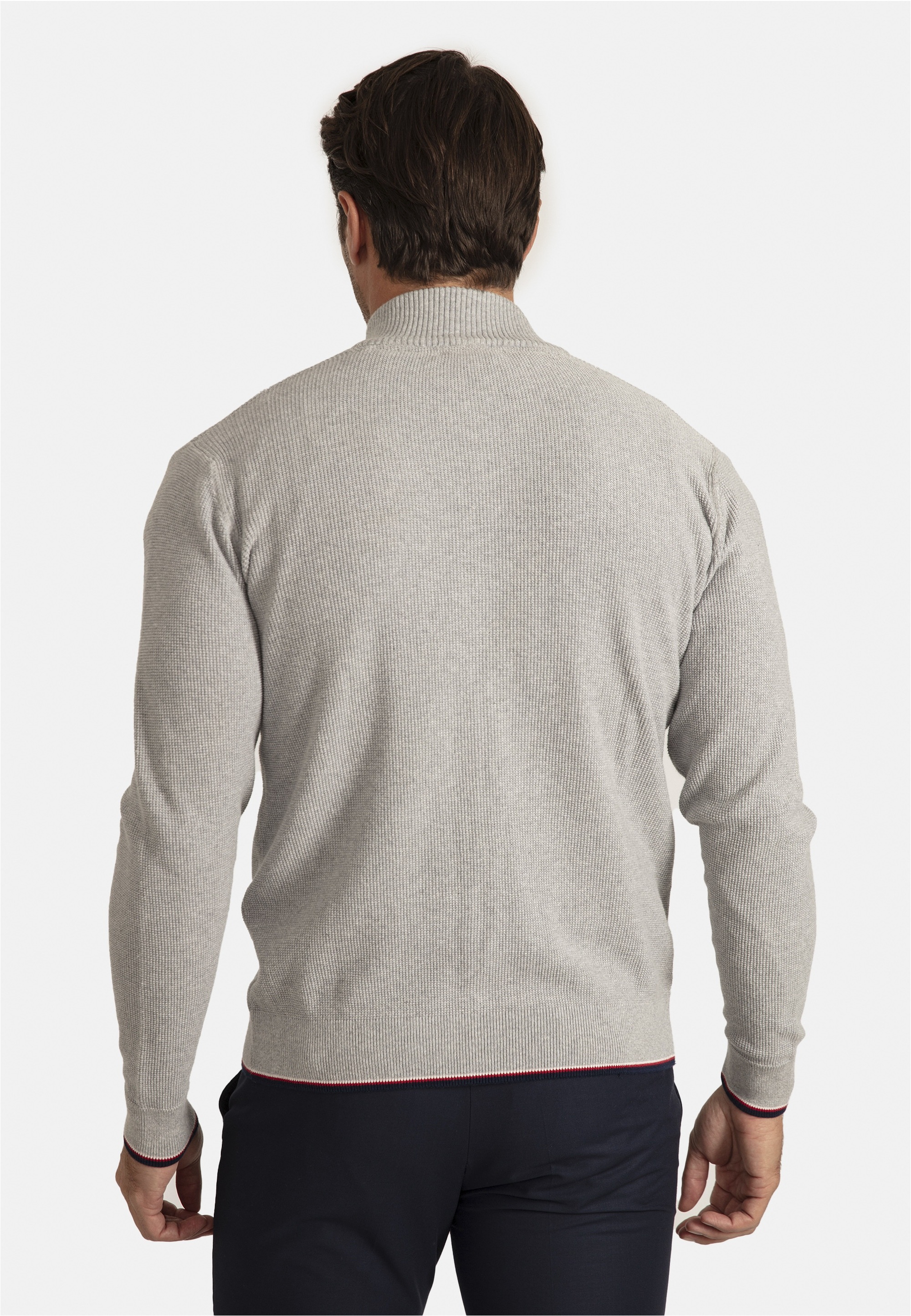 SIR RAYMOND TAILOR Strickjacke »Sydney«, mit kleinem Stehkragen