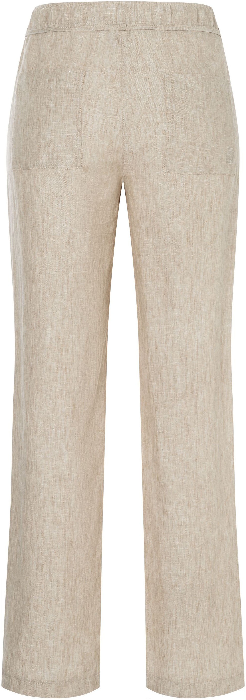 MAC Leinenhose "CHIARA BELT", Wide Fit, mit geradem, weitem Bein günstig online kaufen