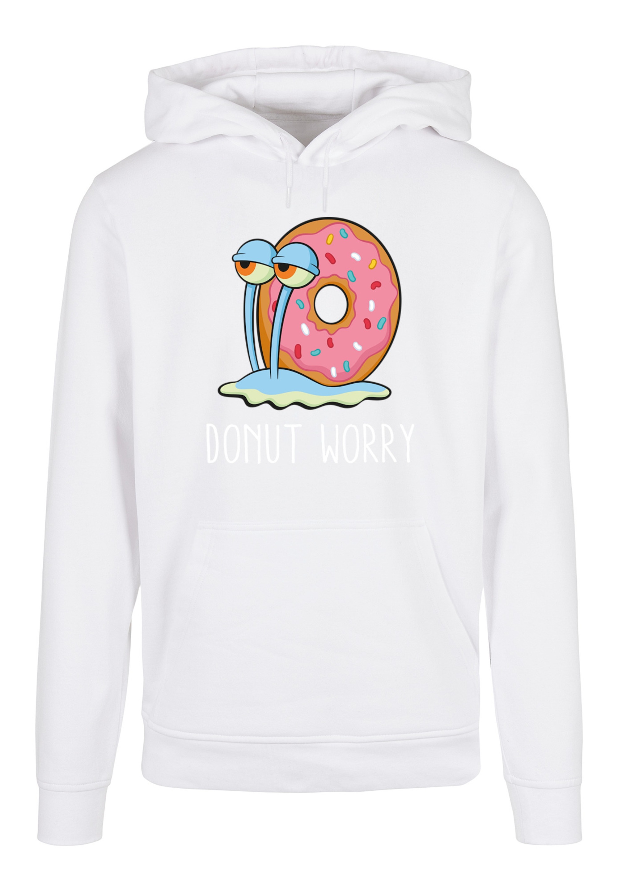 F4NT4STIC Kapuzenpullover "Spongebob Schwammkopf Gary Donut Worry", Print günstig online kaufen