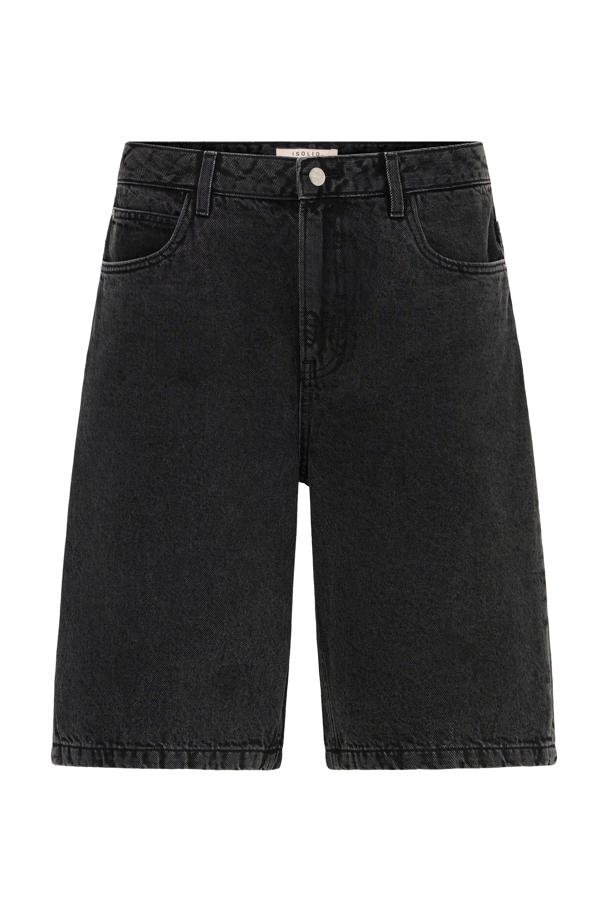 Solid Jeansshorts "Shorts SDOmid Loose Fit"