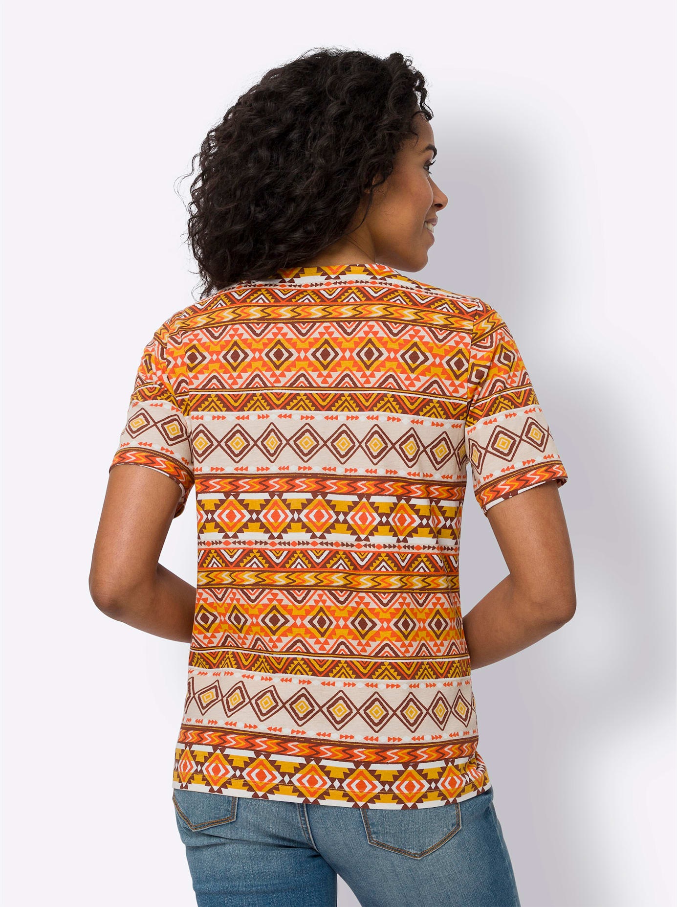 Classic Basics Women's T-Shirt Orange Size 48 2