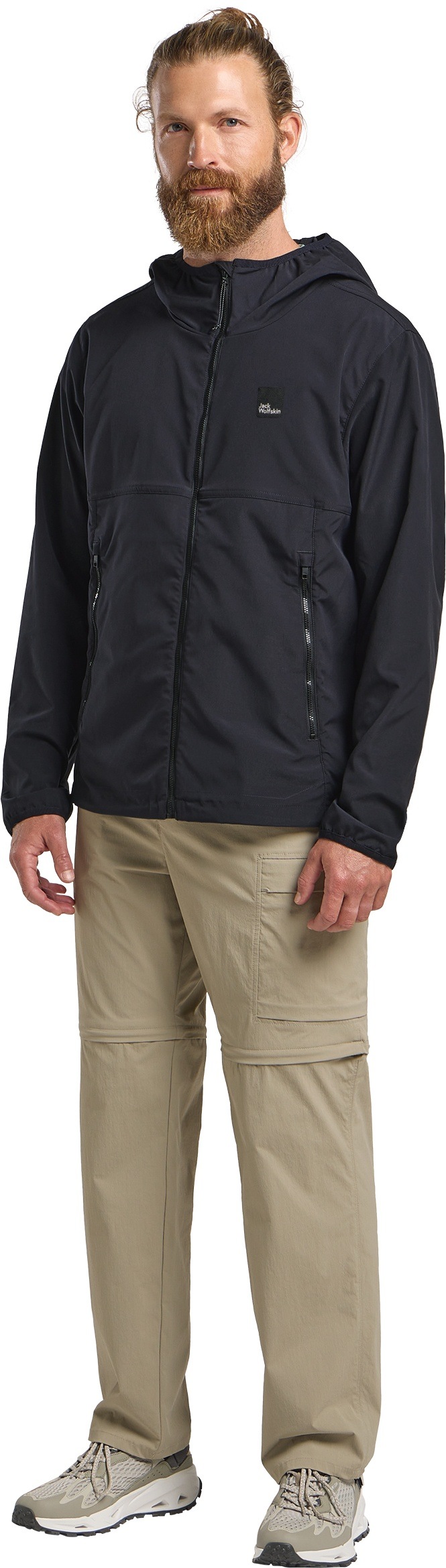 Thumbnail - Jack Wolfskin Funktionsjacke "TERRACADE JKT M" mitKapuze