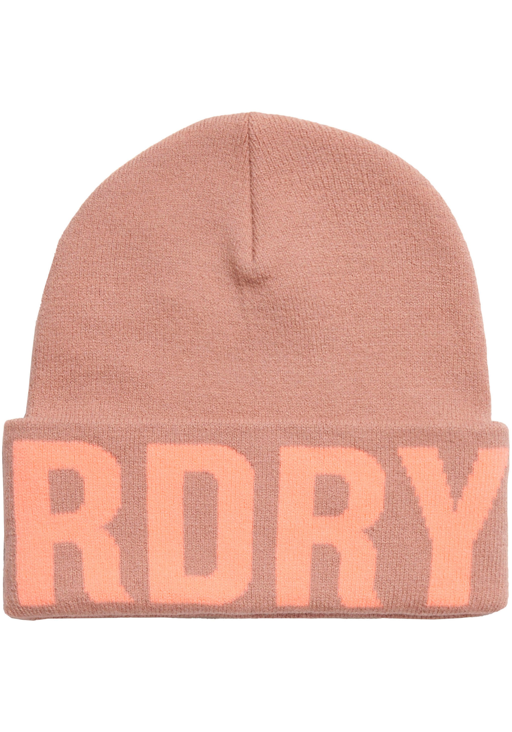 Superdry Beanie "BRANDED KNITTED BEANIE HAT" günstig online kaufen