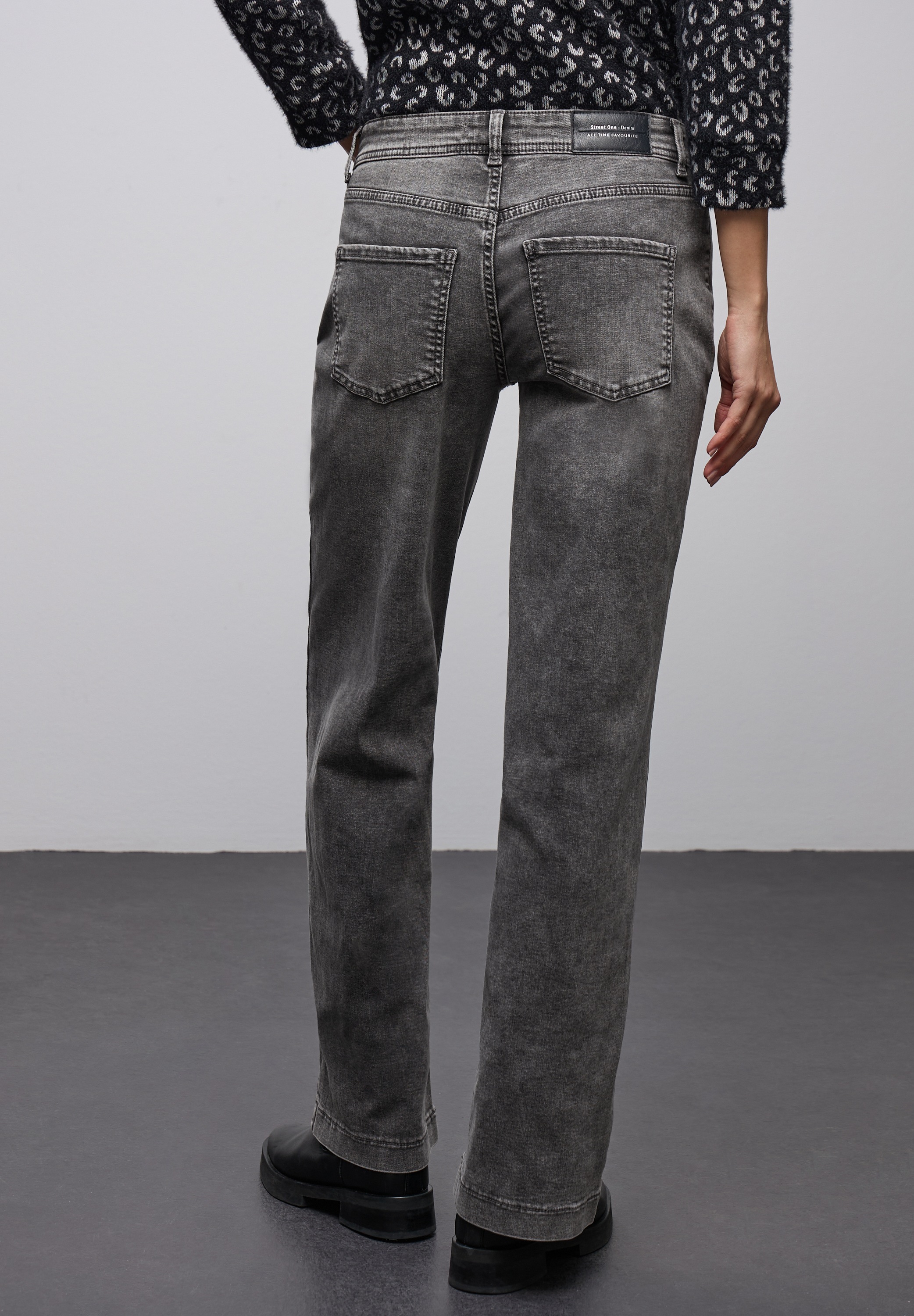 STREET ONE Weite Jeans in 5-Pocket-Form günstig online kaufen
