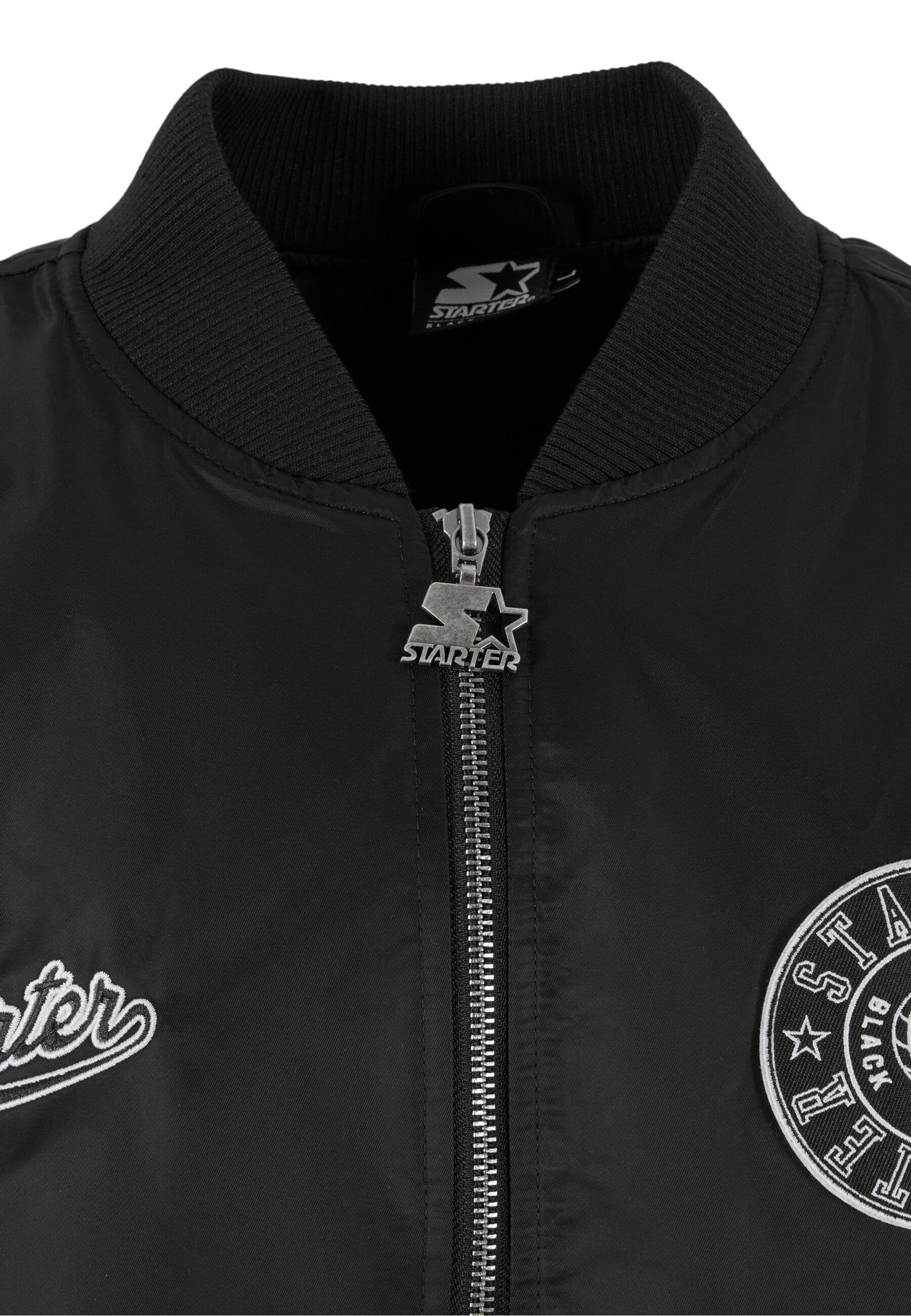 Starter Black Label Bomberjacke »Starter Black Label Starter Patch Bomberjacket« 1 Stk. tlg. ohne Kapuze