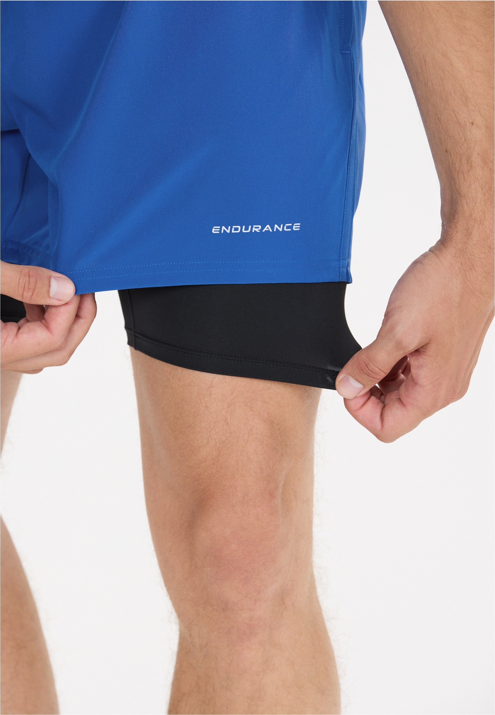 ENDURANCE Shorts »Kros«  Im 2-in-1-Design mit Quick Dry und Stretch-Funktion
