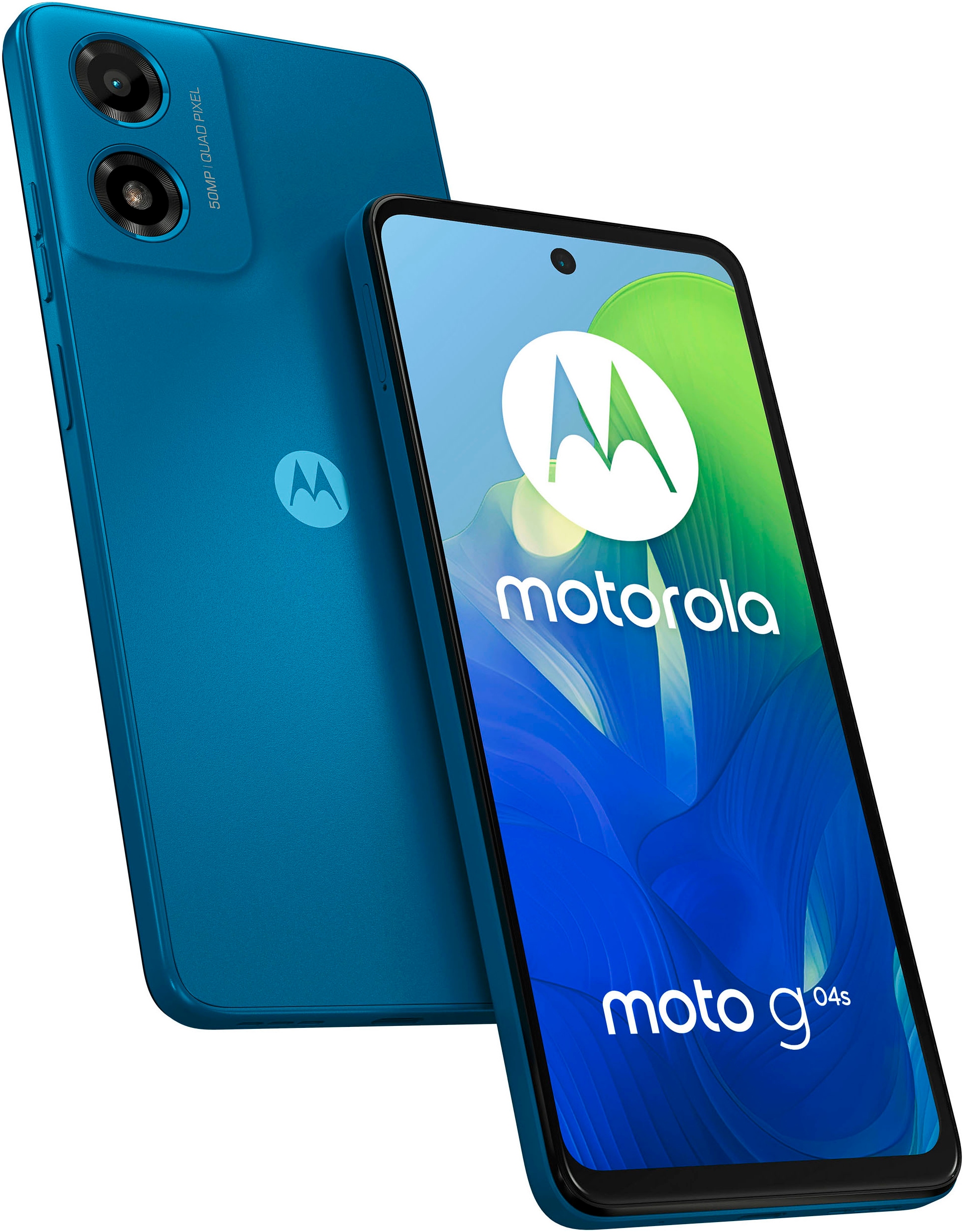 Smartphone »moto G04s 64GB«, Satinblau