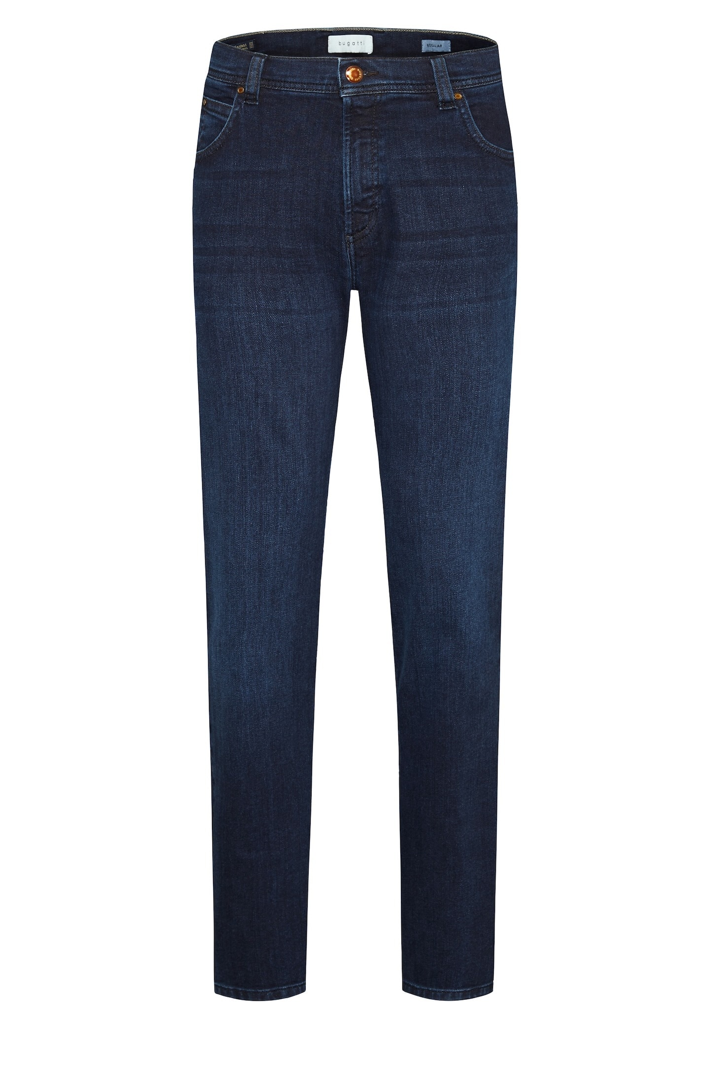 bugatti 5-Pocket-Jeans "Regular Fit", aus Premium Denim mit Stretch und Rei günstig online kaufen