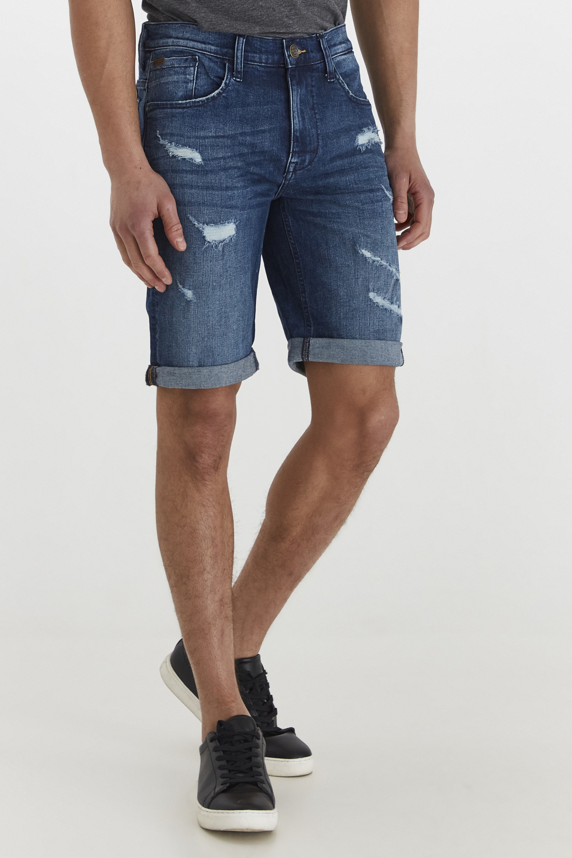 Blend Jeansshorts "BHDeniz", Stilvolle 5-Pocket-Jeansshorts mit Destroyed-E günstig online kaufen
