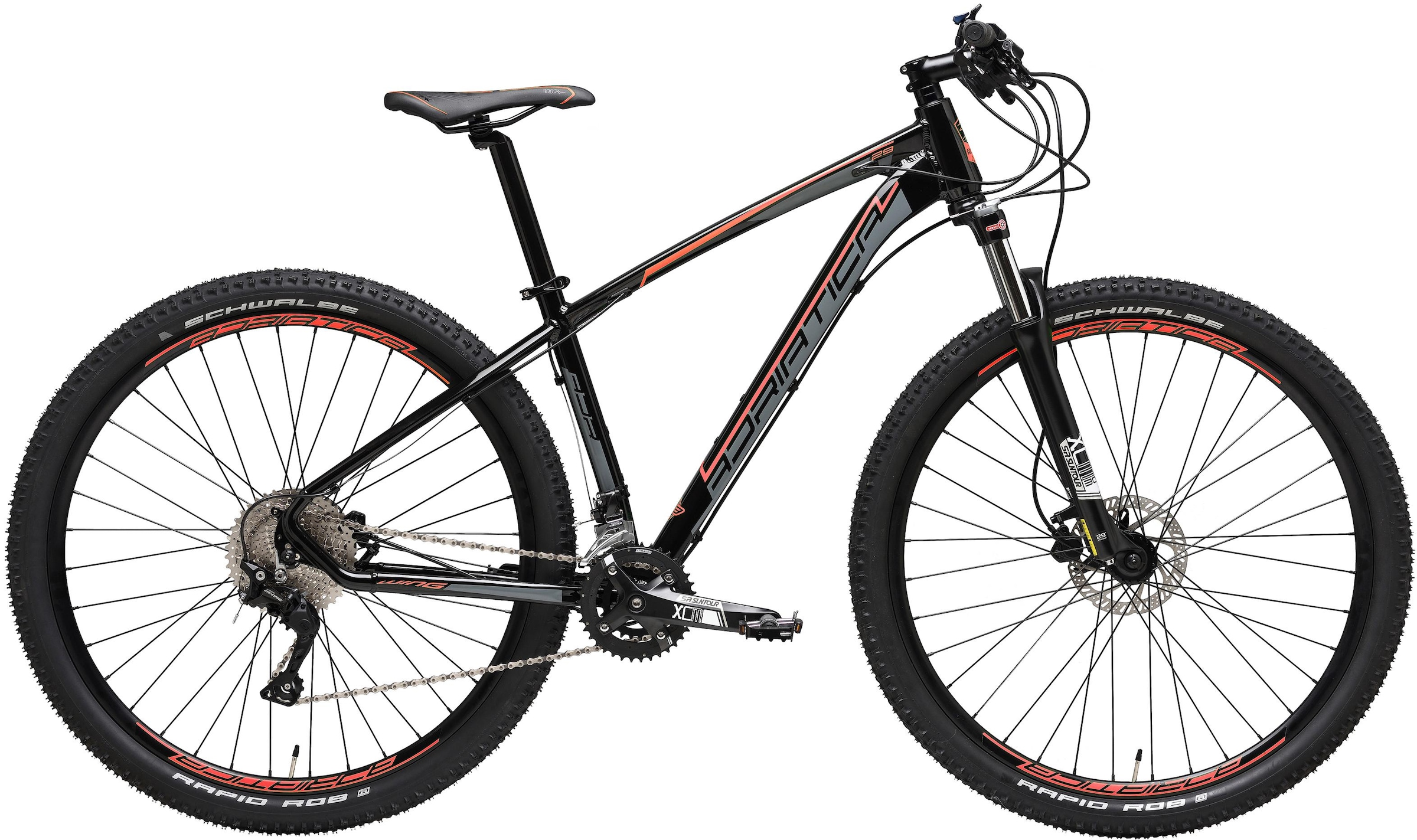 Adriatica Mountainbike »WING 2.2«, 20 Gang, Shimano, DEORE