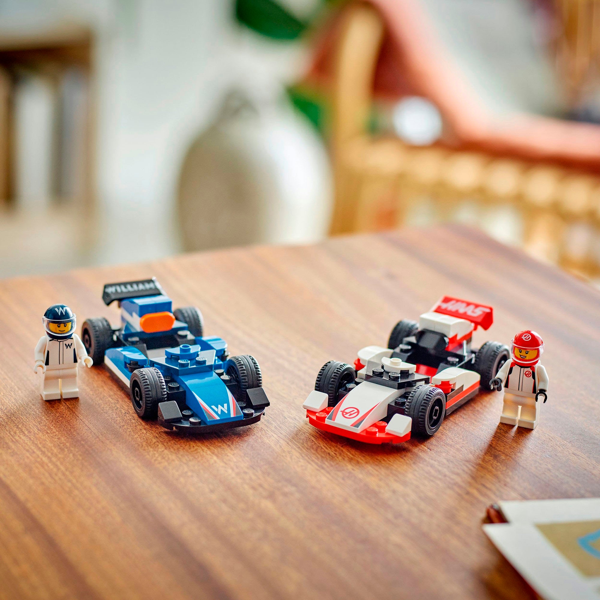 LEGO® Konstruktionsspielsteine »F1® Williams Racing und Haas F1® Rennautos (60464), LEGO City«, (92 St.), Made in Europe