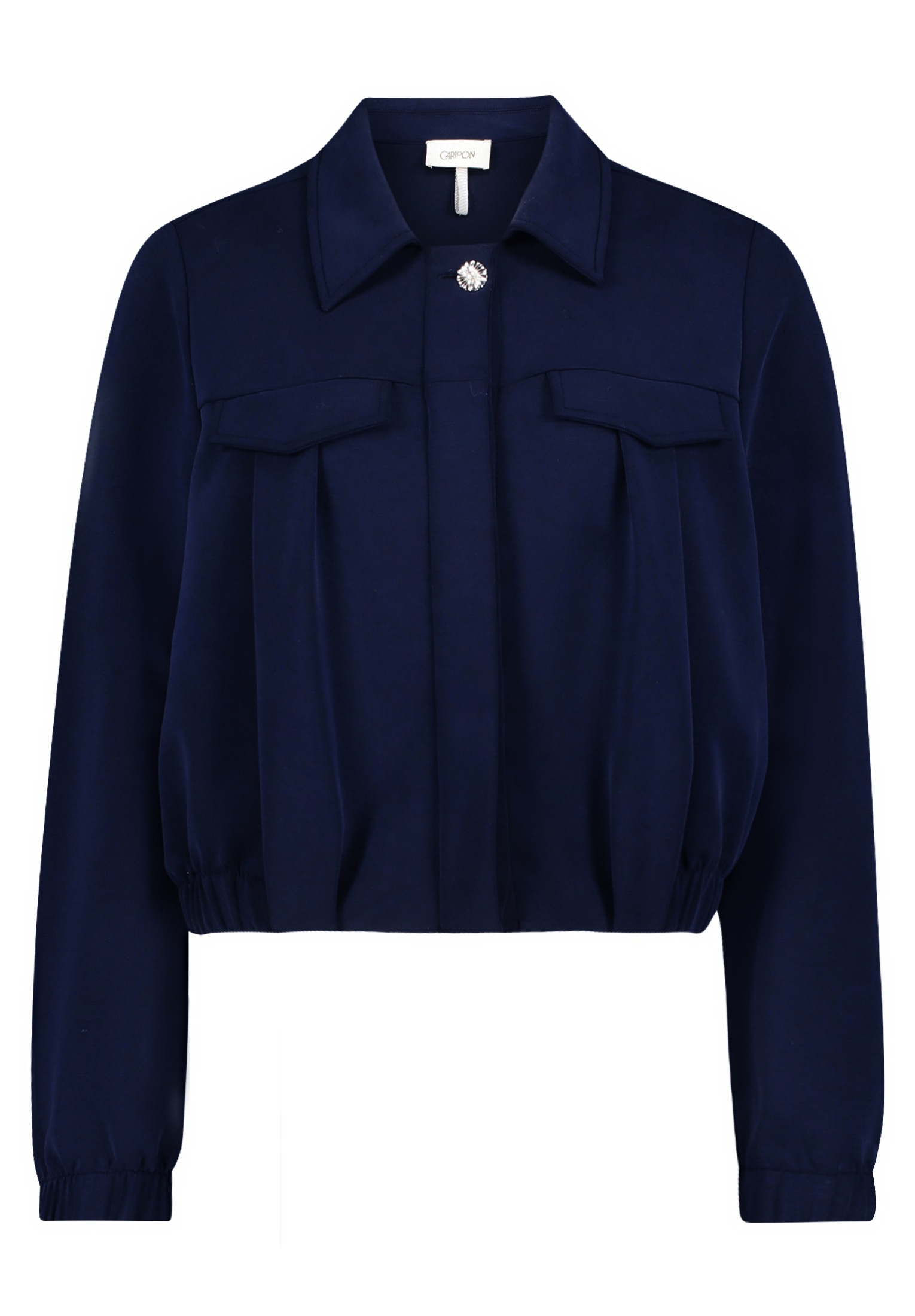 Cartoon Jackenblazer "Damen mit aufgesetzten Taschen" günstig online kaufen