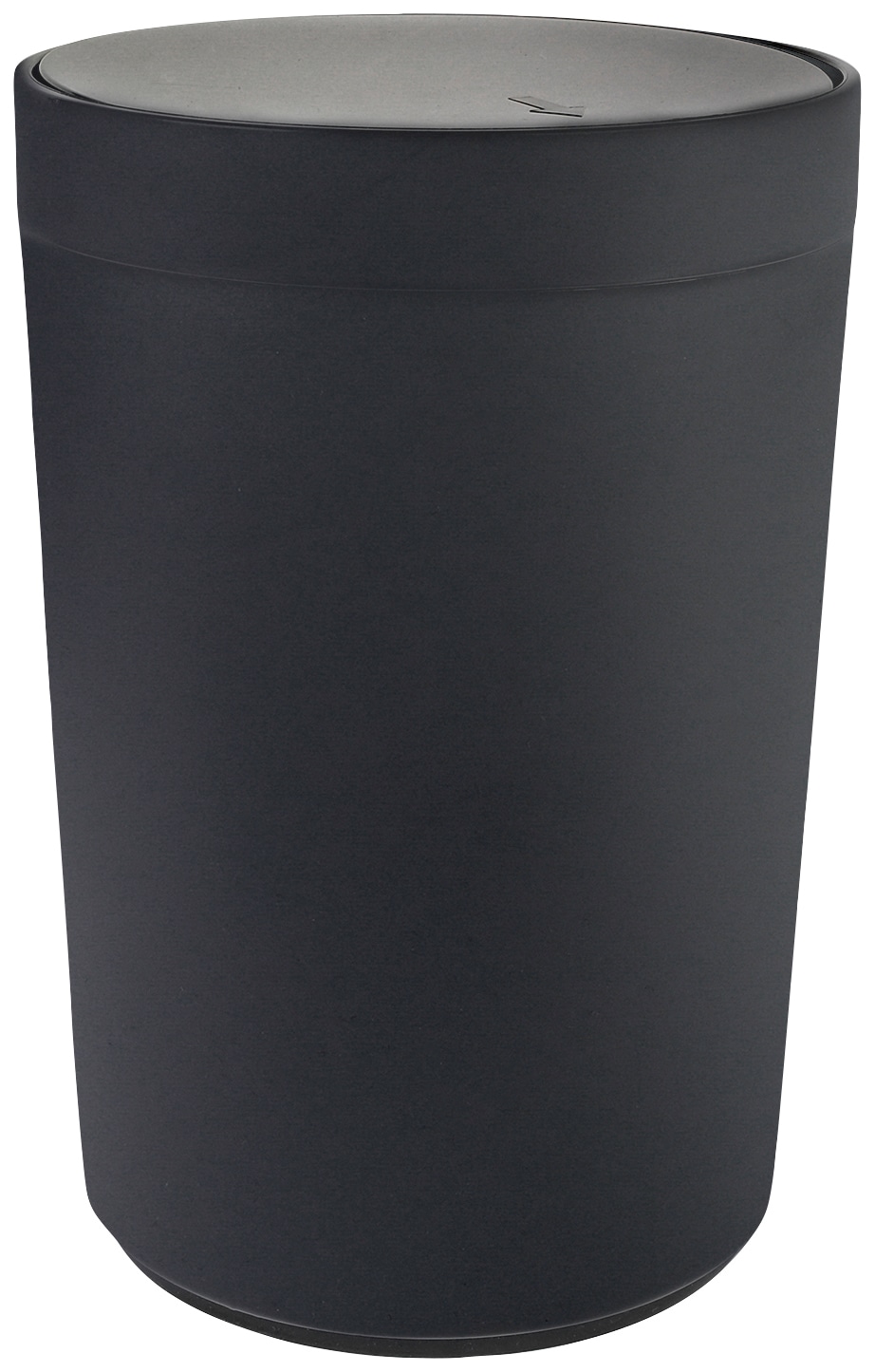 axentia Kosmetikeimer, 1 Behälter, Ø: 19 cm, Kunststoff, ca. 5 Liter, schwarz