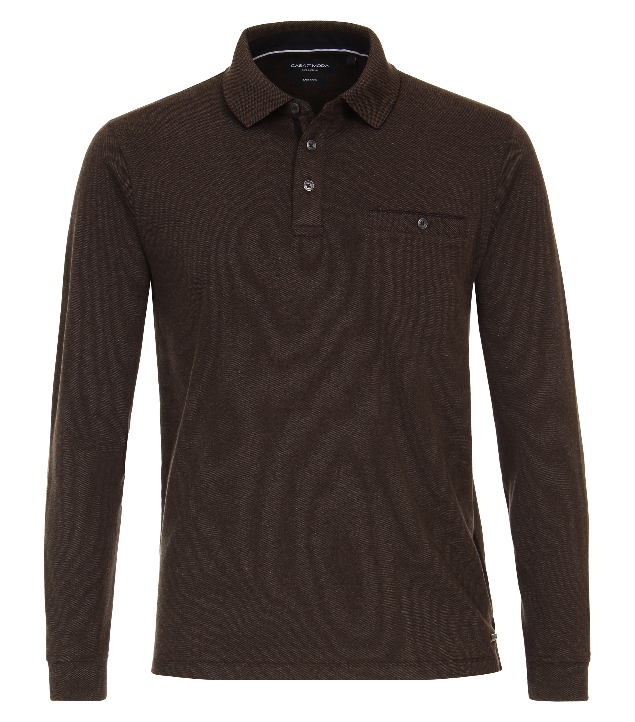 CASAMODA 1100000002199 "CASAMODA Polo-Shirt Langarm uni"