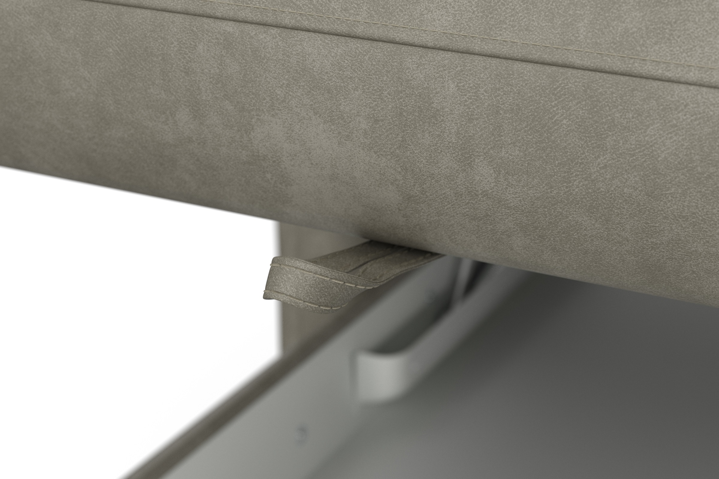 sit&more Ecksofa »Grenoble L-Form mit Federkern«, wahlweise mit Bettfunktion, Bettkasten, Arm- und Kopfteilverstellung