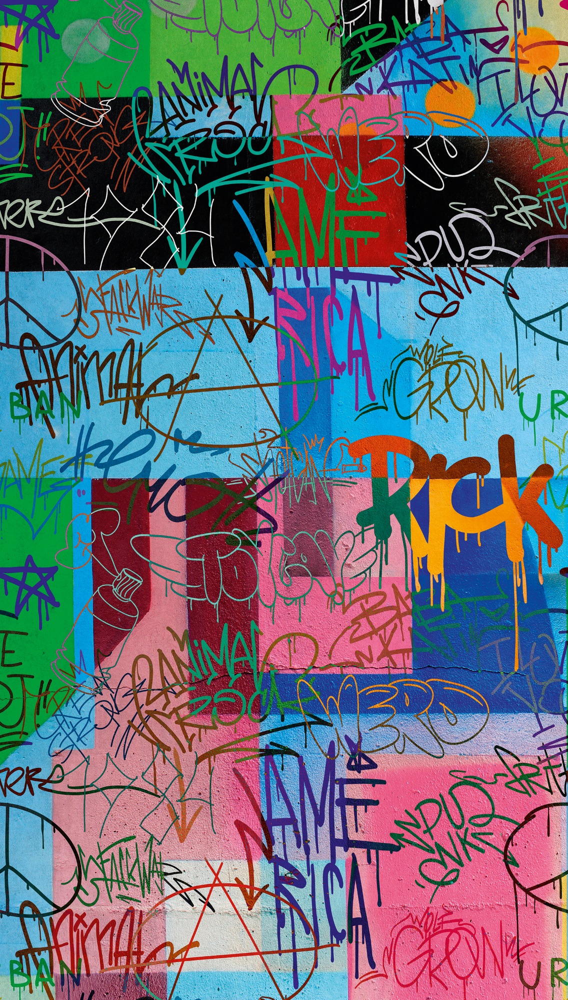 Stories of Life Mural Graffiti Wall Mural 398241