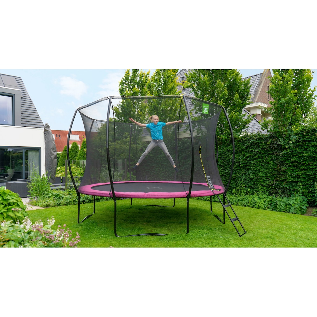 EXIT Gartentrampolin »Silhouette«, Ø 244 cm, mit Sicherheitsnetz