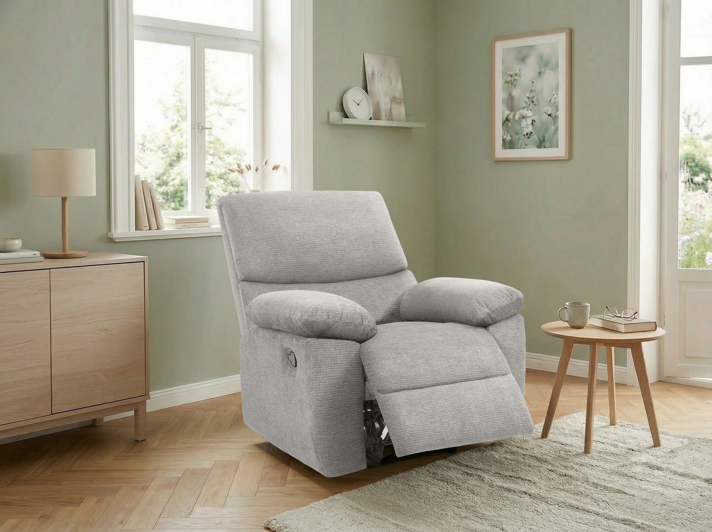 Home affaire Relaxsessel "LANNOY, TV-Sessel, elektr. o. manuelle Relaxfunkt günstig online kaufen